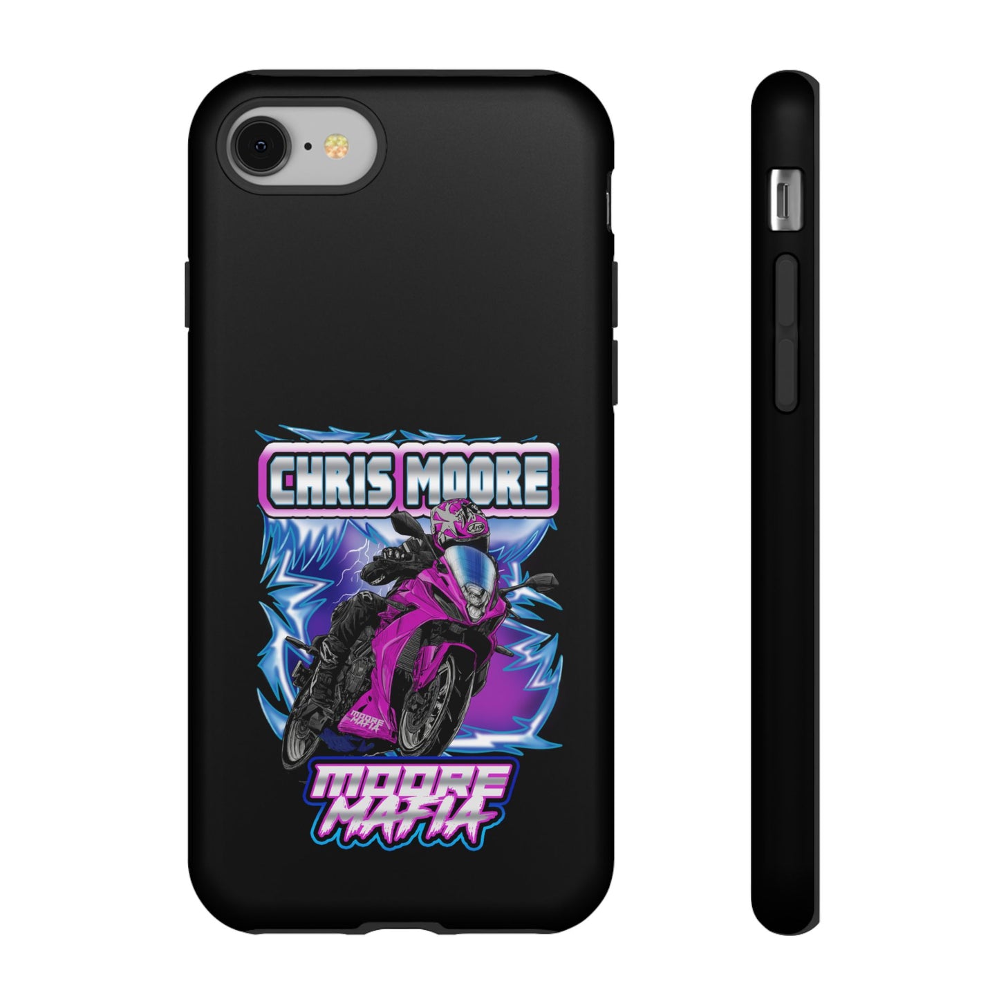 Purple Lightning Phone Case