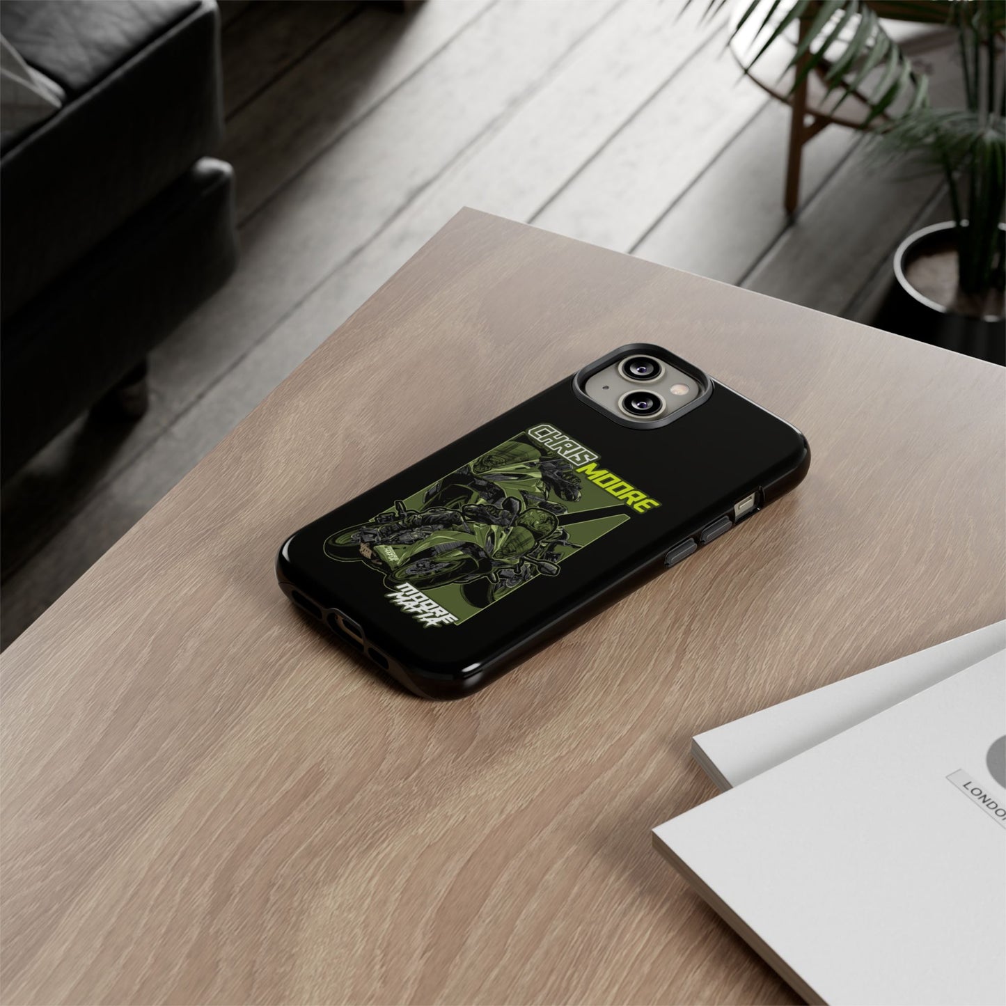 Green Chris Moore Phone Case