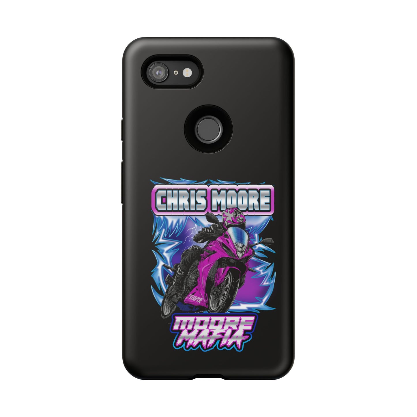 Purple Lightning Phone Case
