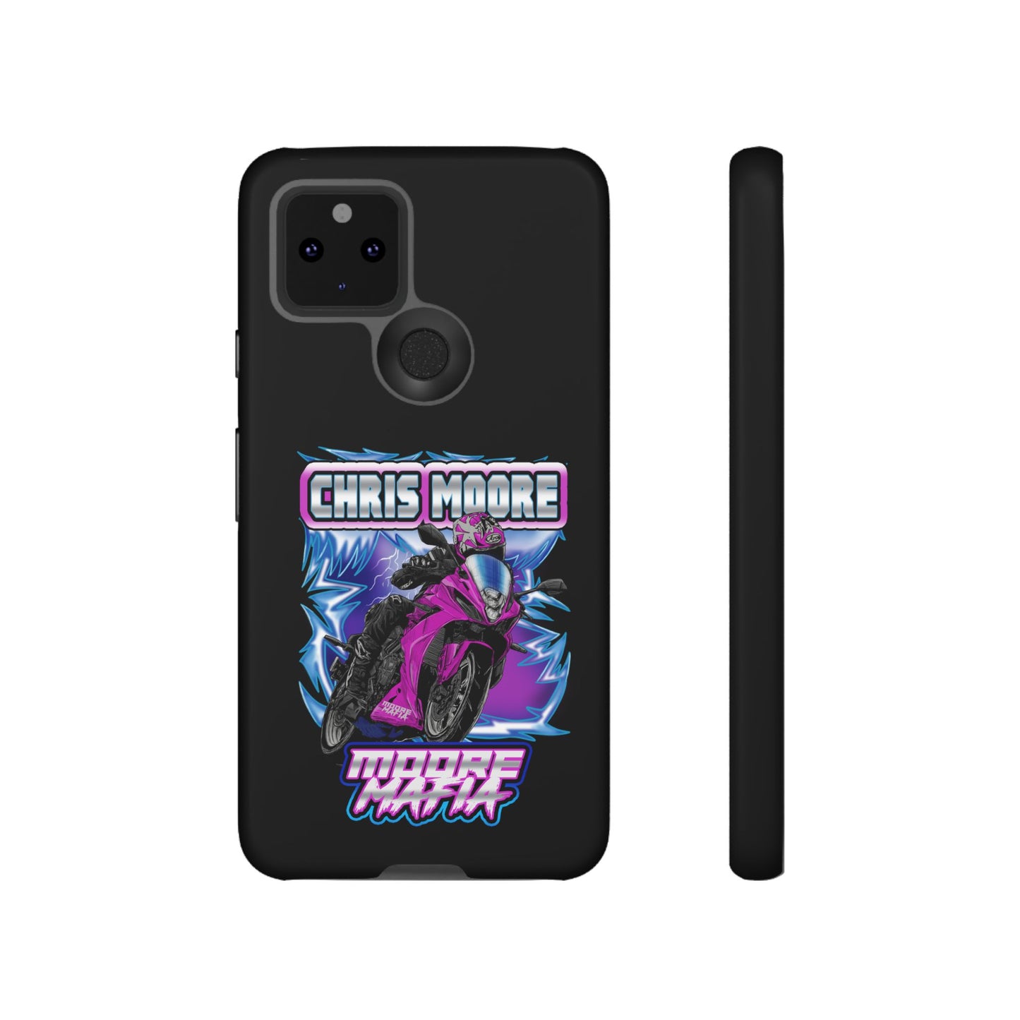 Purple Lightning Phone Case