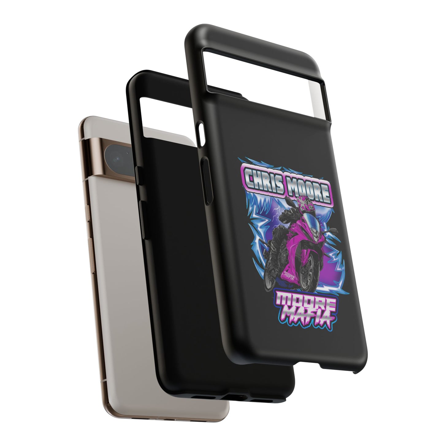 Purple Lightning Phone Case