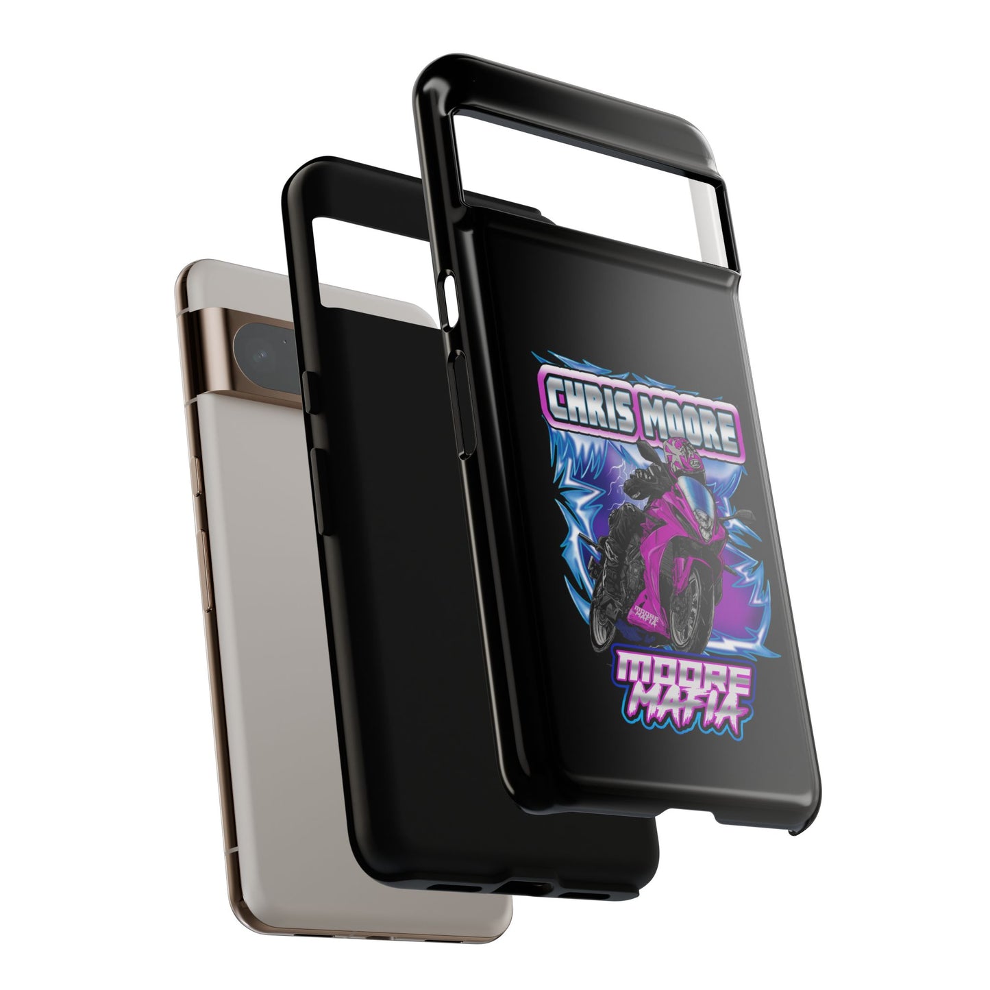 Purple Lightning Phone Case