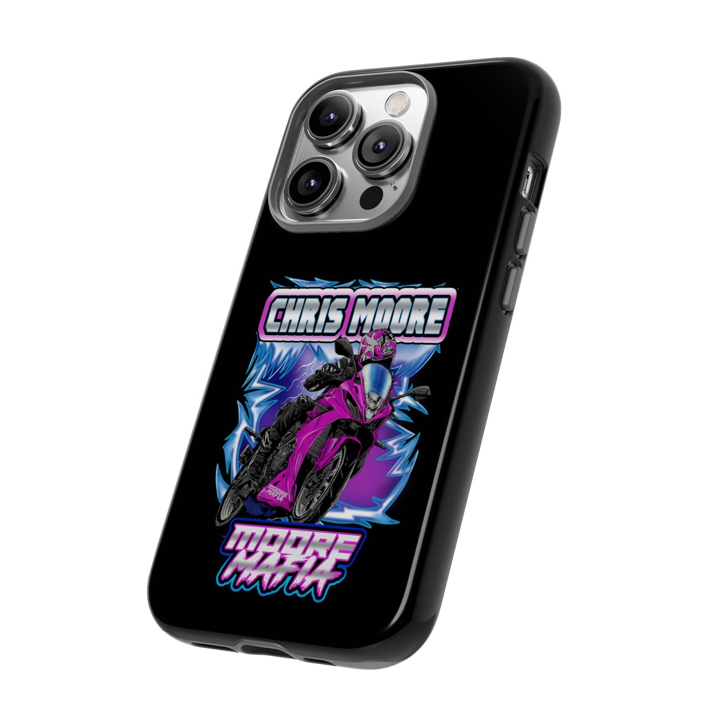 Purple Lightning Phone Case