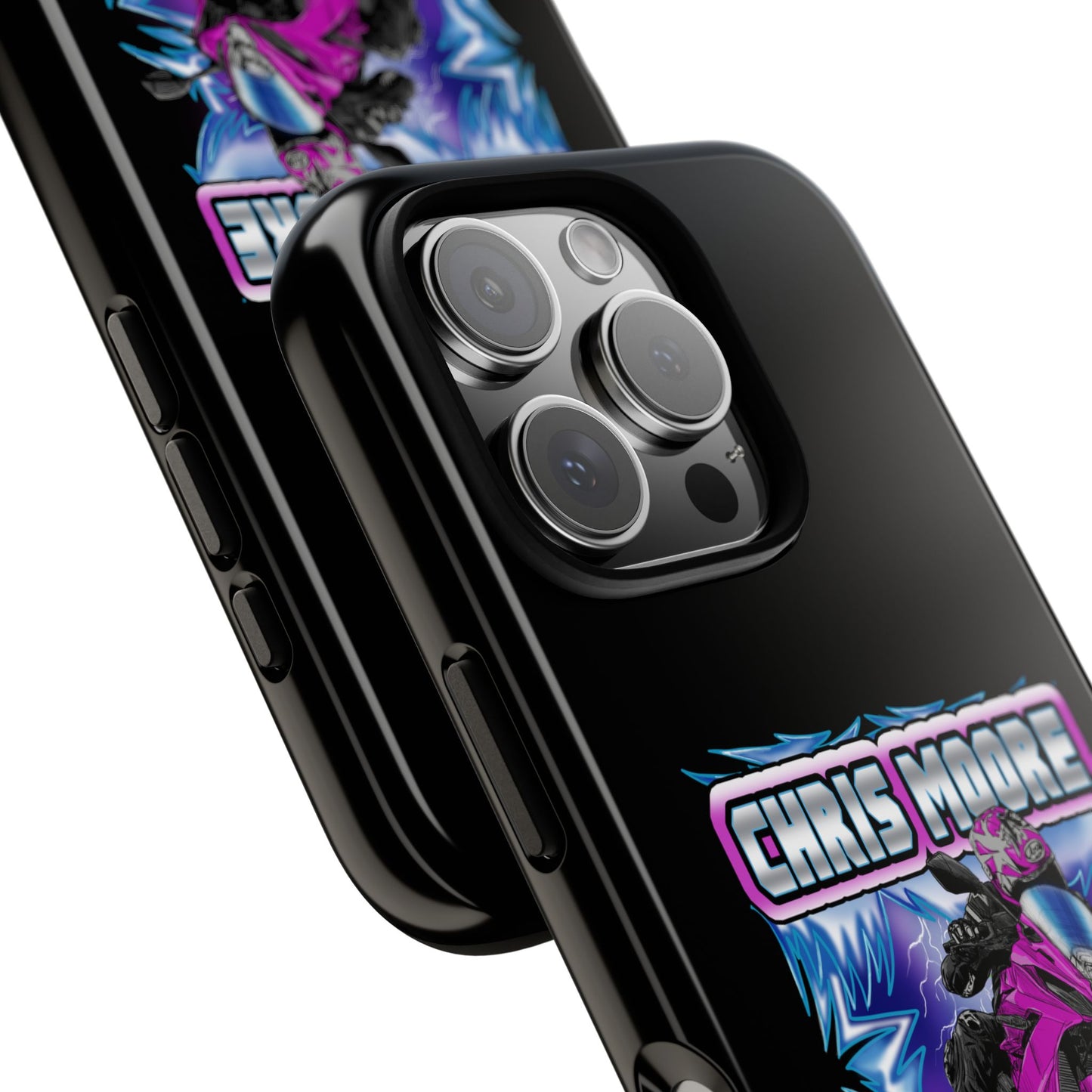 Purple Lightning Phone Case