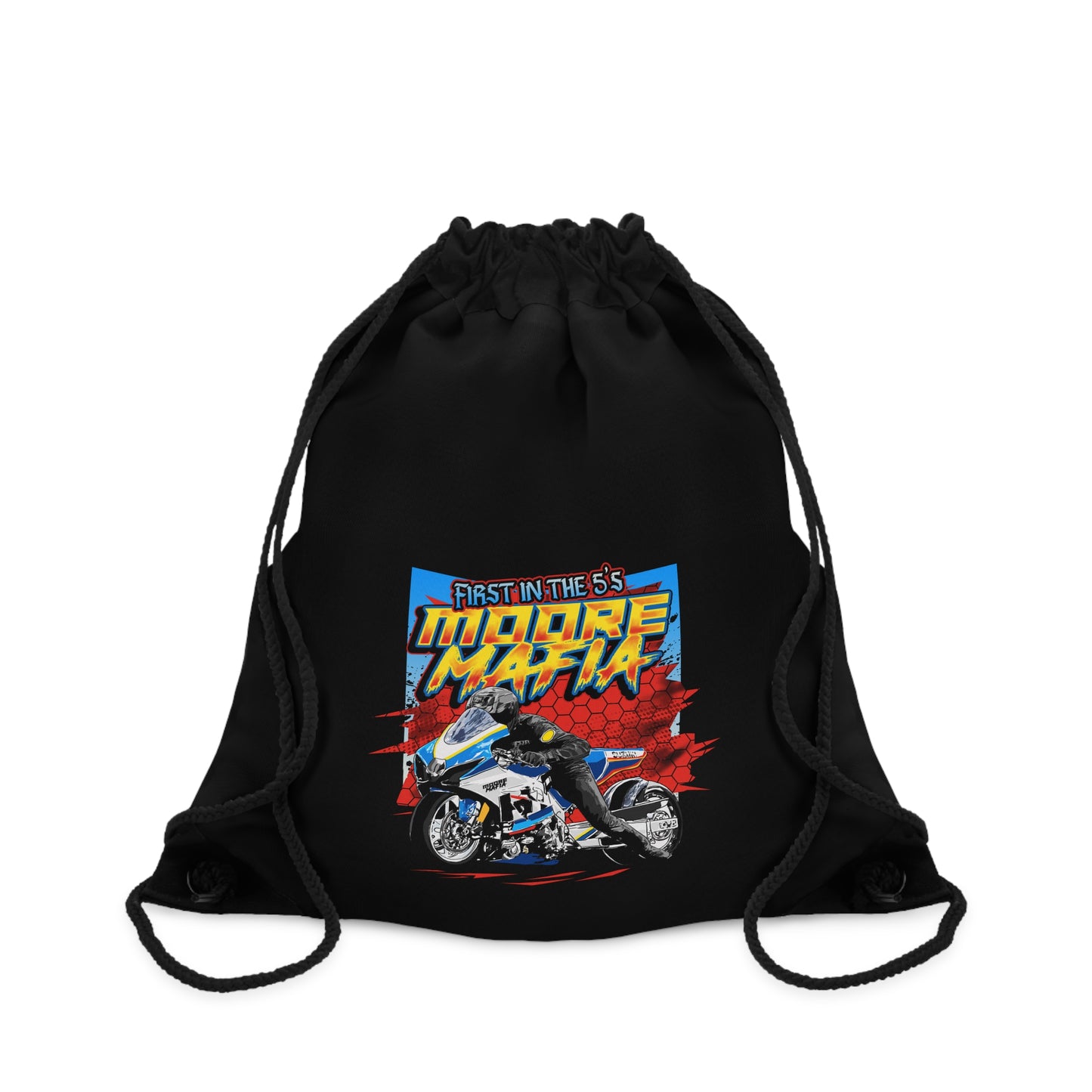 First In The 5's Drawstring Bag