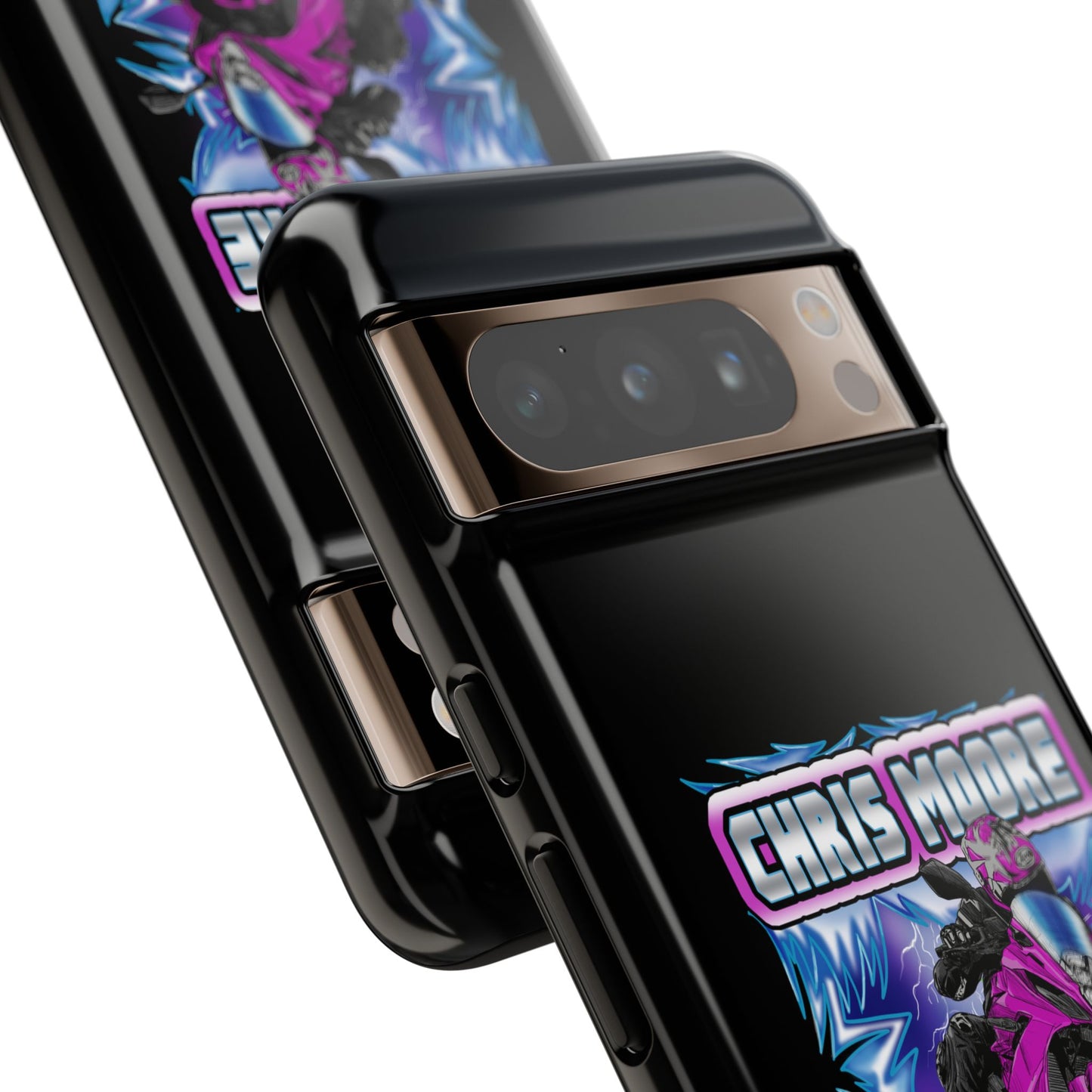 Purple Lightning Phone Case