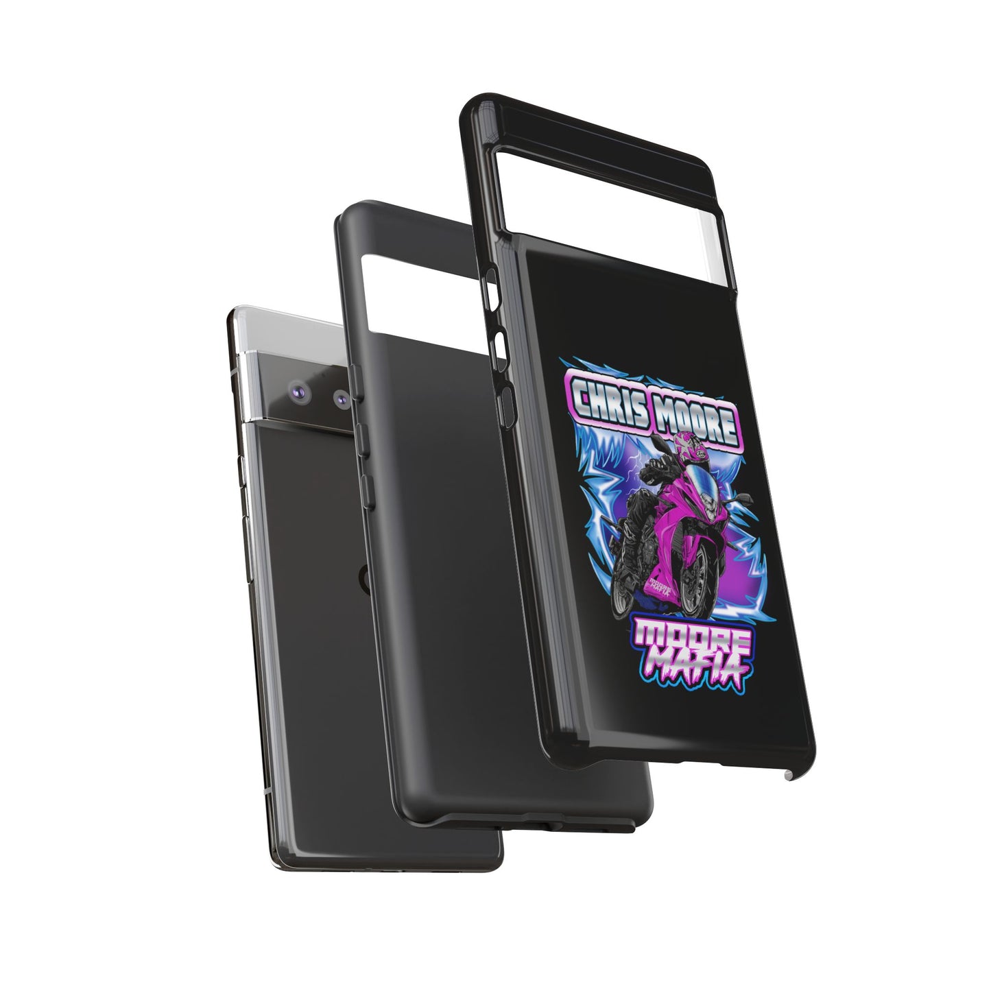 Purple Lightning Phone Case
