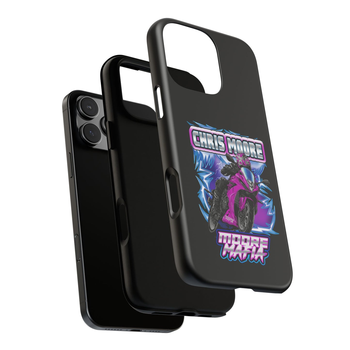 Purple Lightning Phone Case