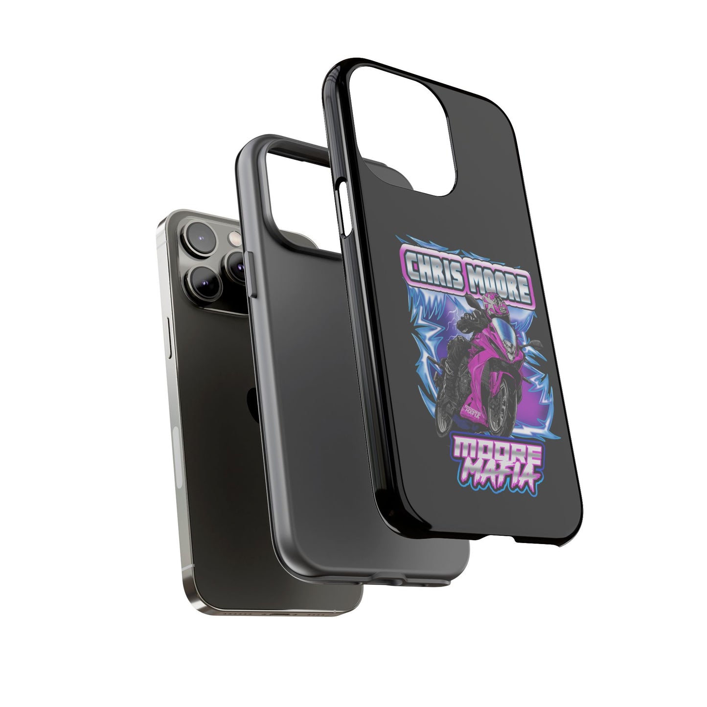 Purple Lightning Phone Case