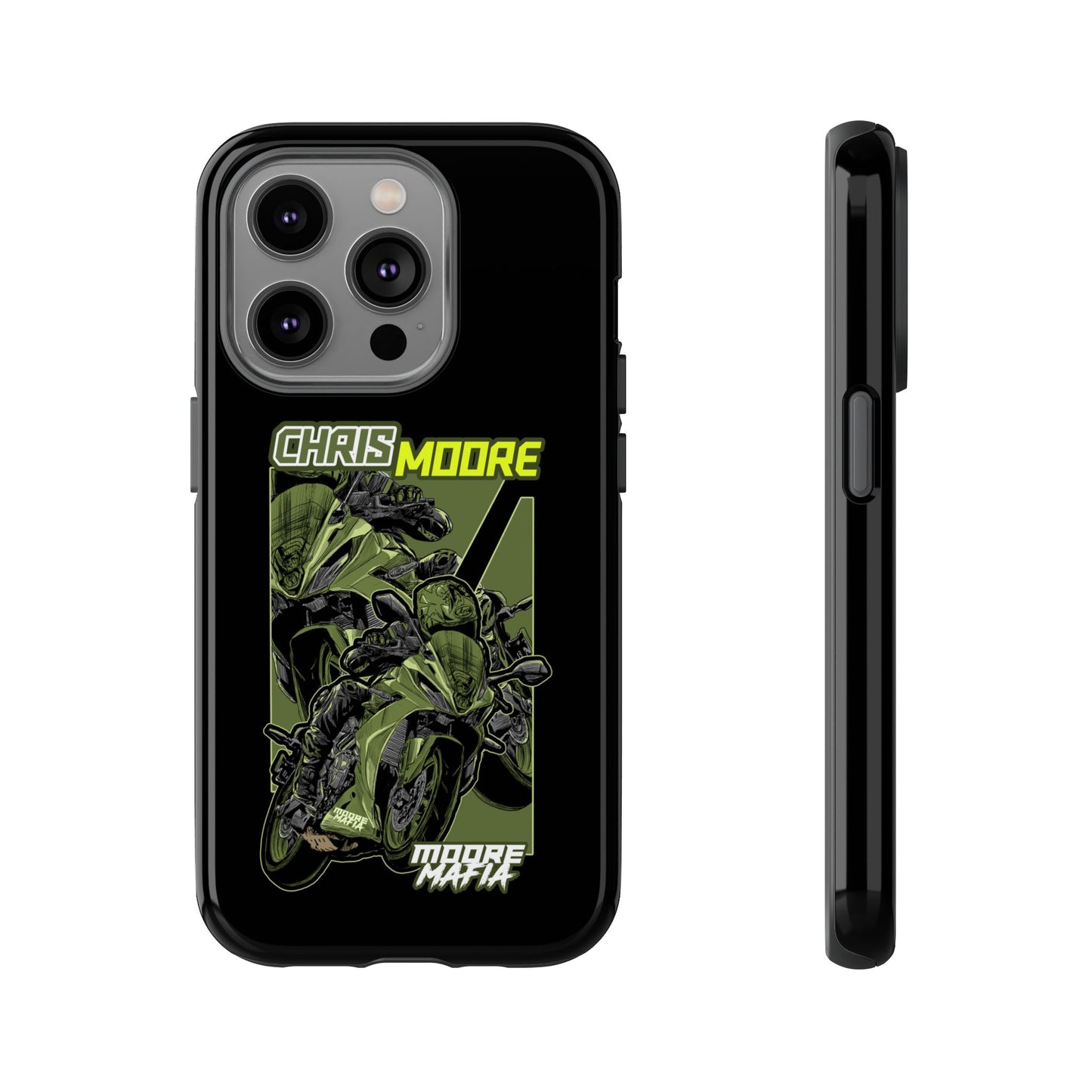 Green Chris Moore Phone Case