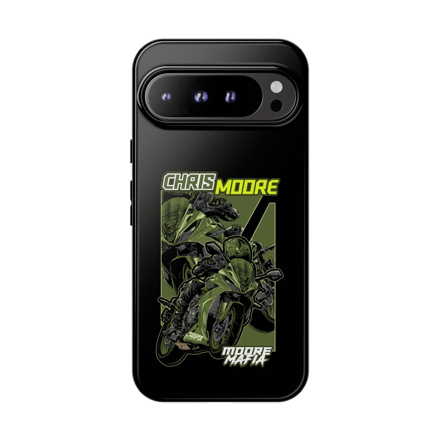 Green Chris Moore Phone Case