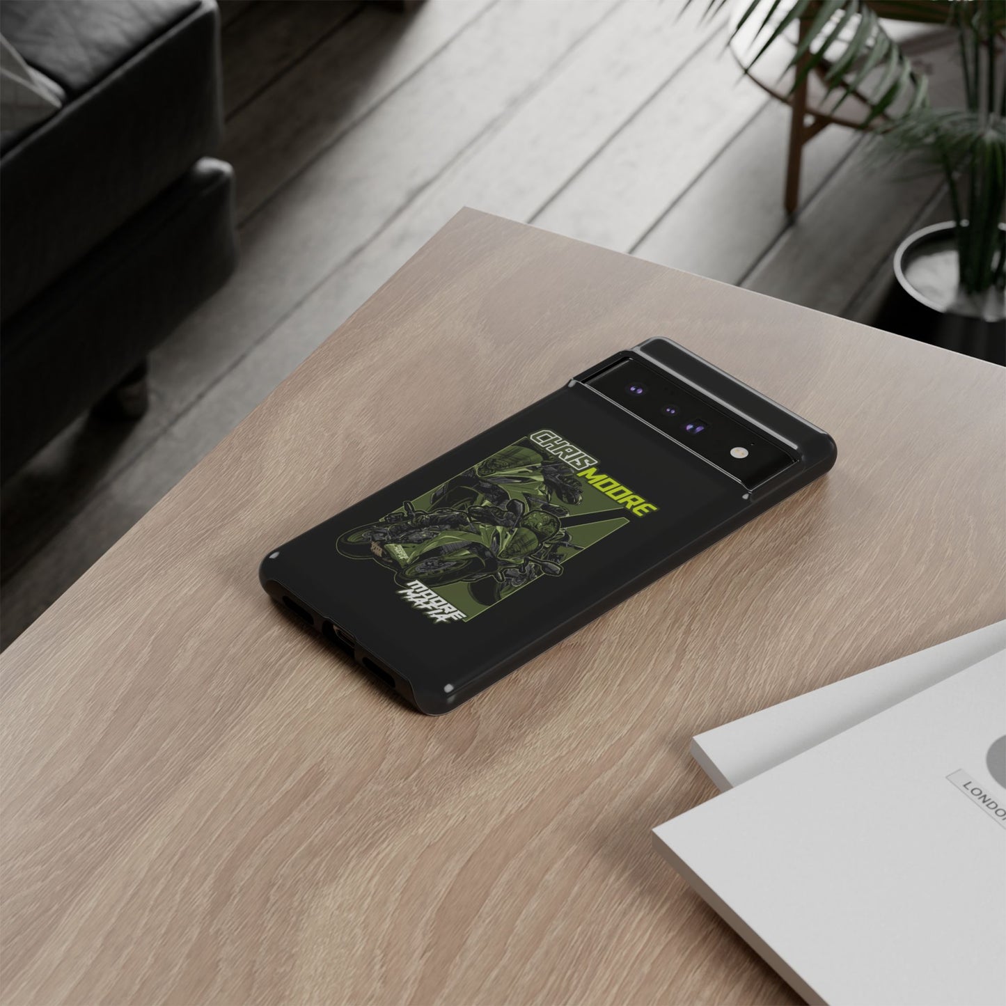 Green Chris Moore Phone Case