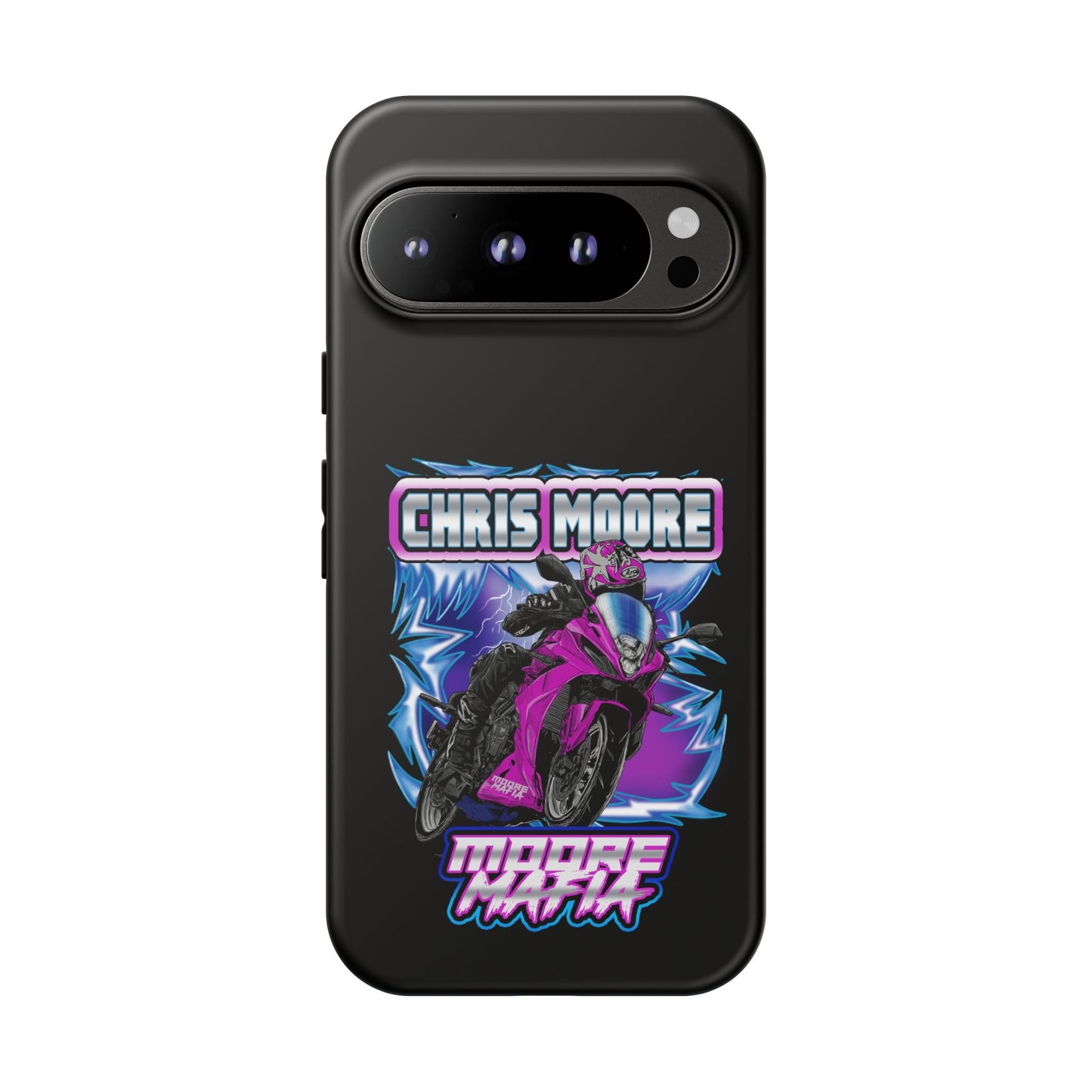 Purple Lightning Phone Case