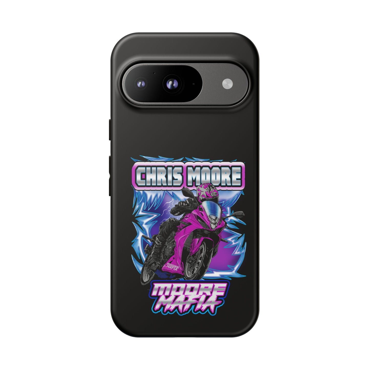 Purple Lightning Phone Case