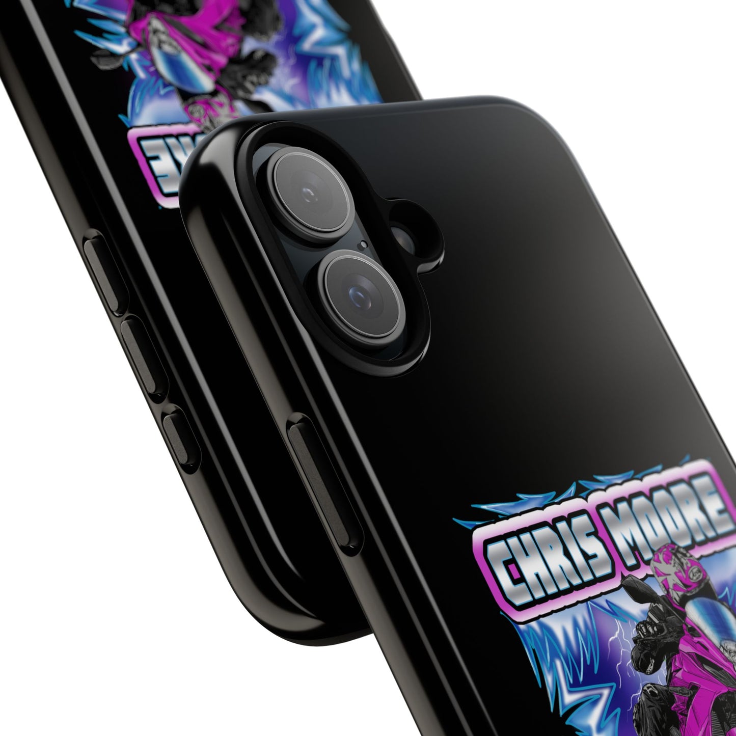 Purple Lightning Phone Case