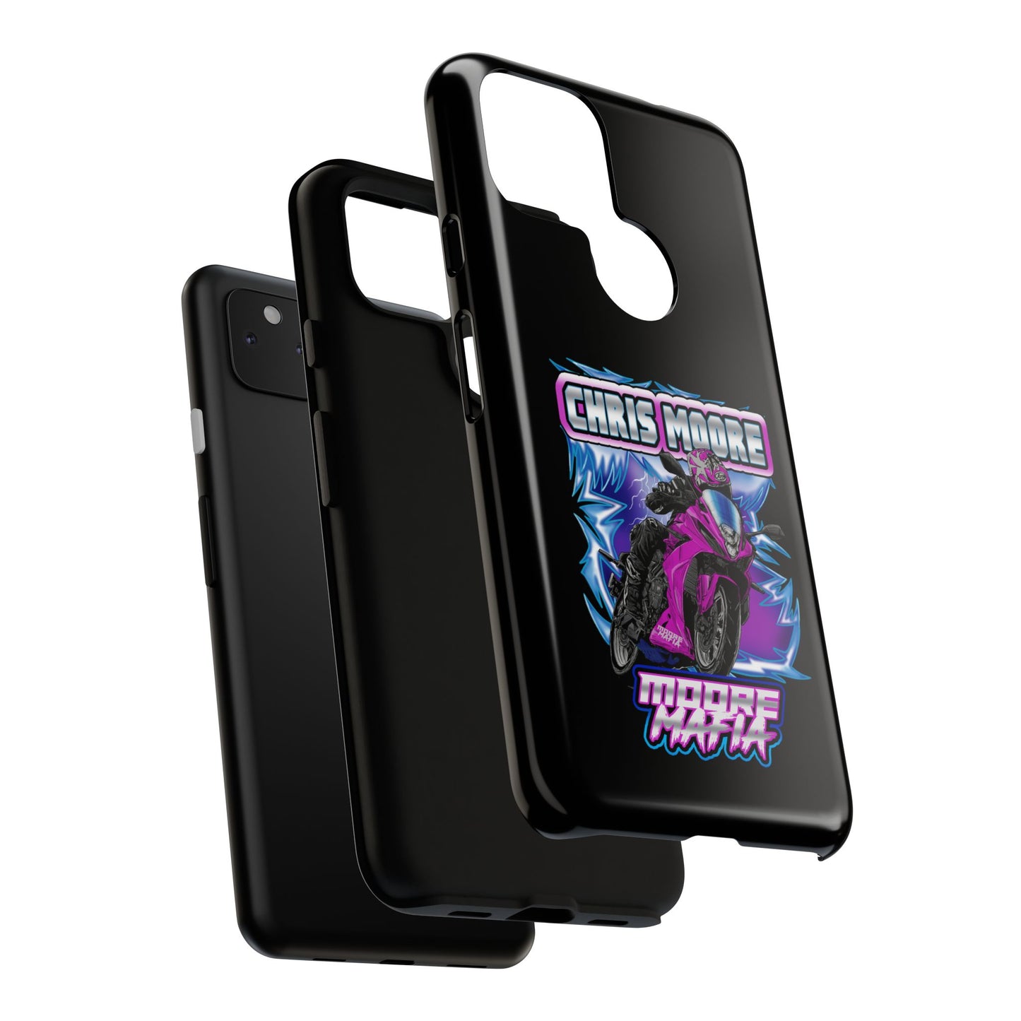 Purple Lightning Phone Case