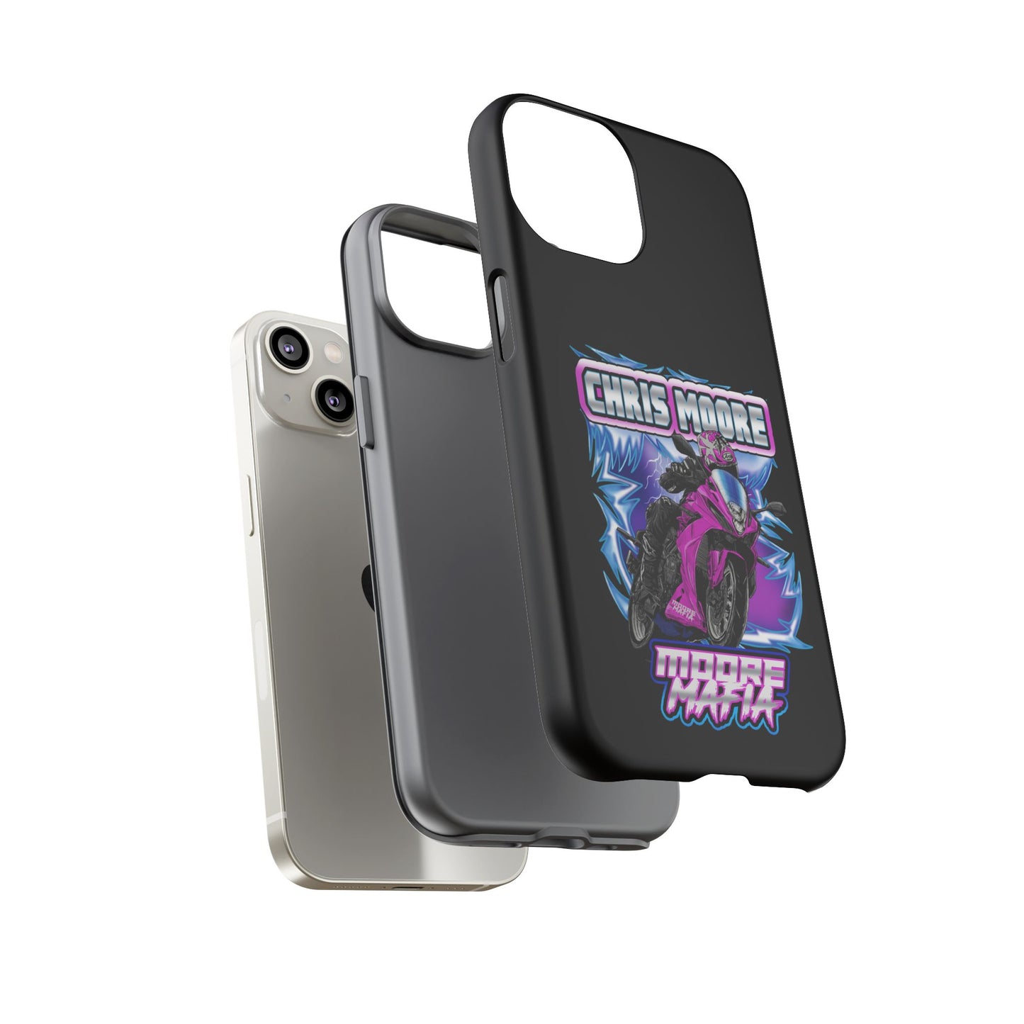 Purple Lightning Phone Case