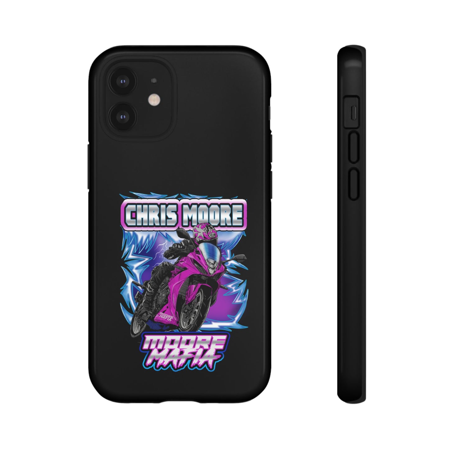 Purple Lightning Phone Case