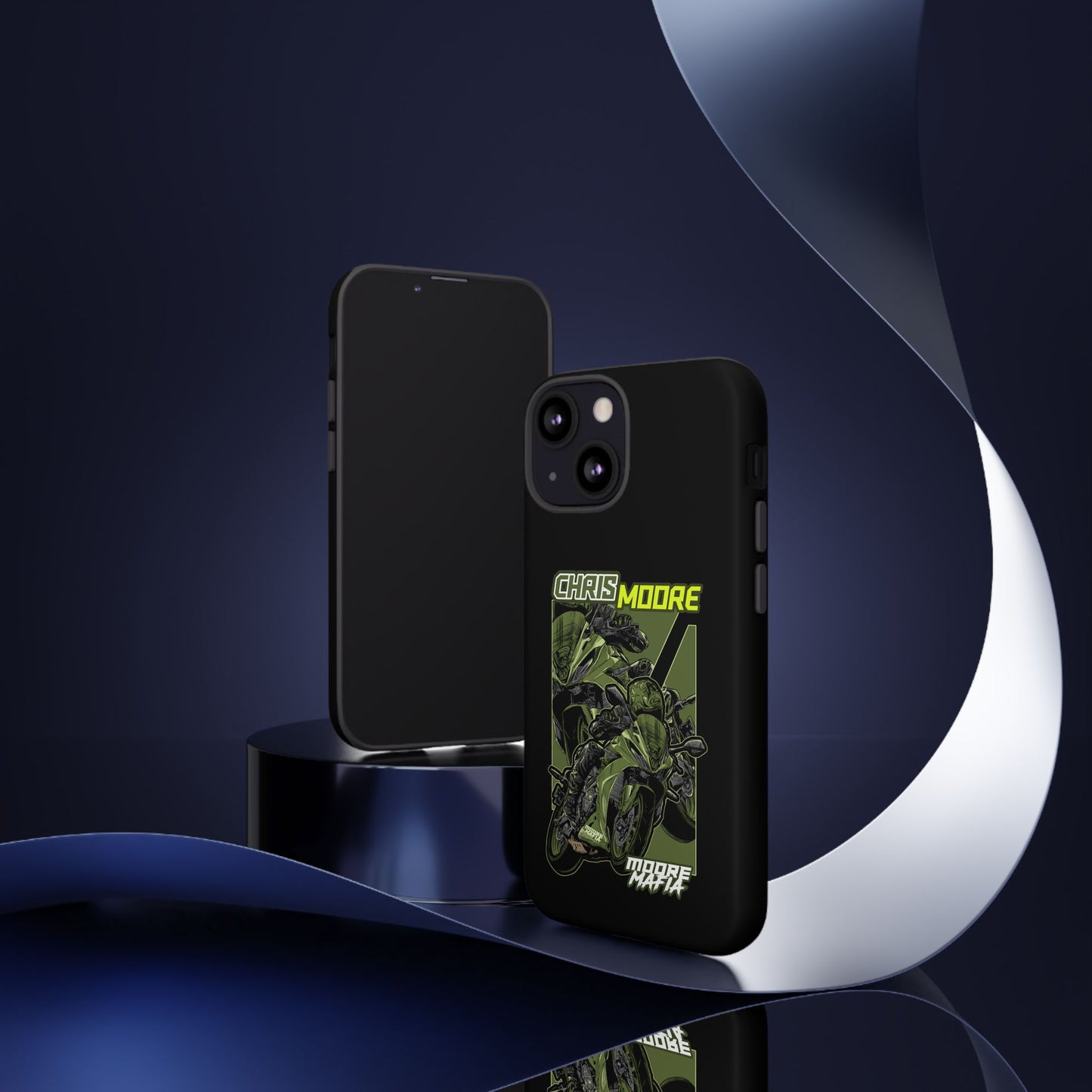 Green Chris Moore Phone Case