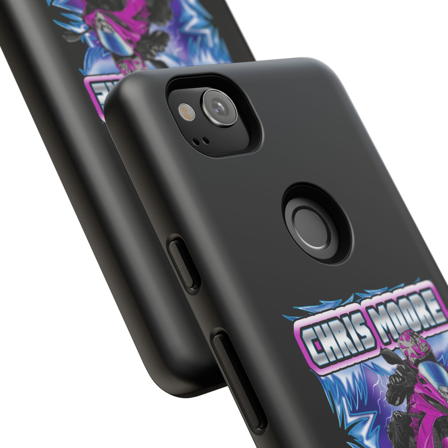 Purple Lightning Phone Case