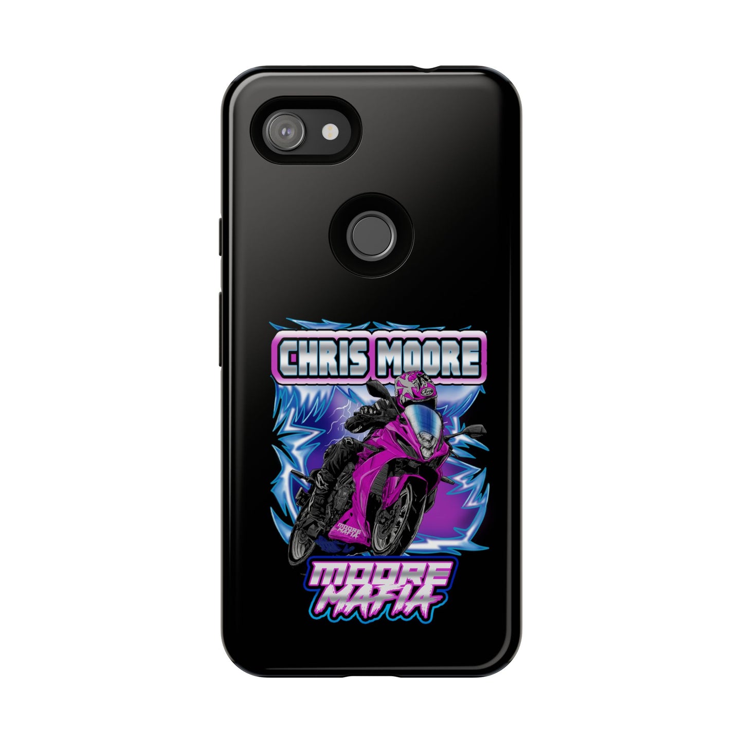 Purple Lightning Phone Case