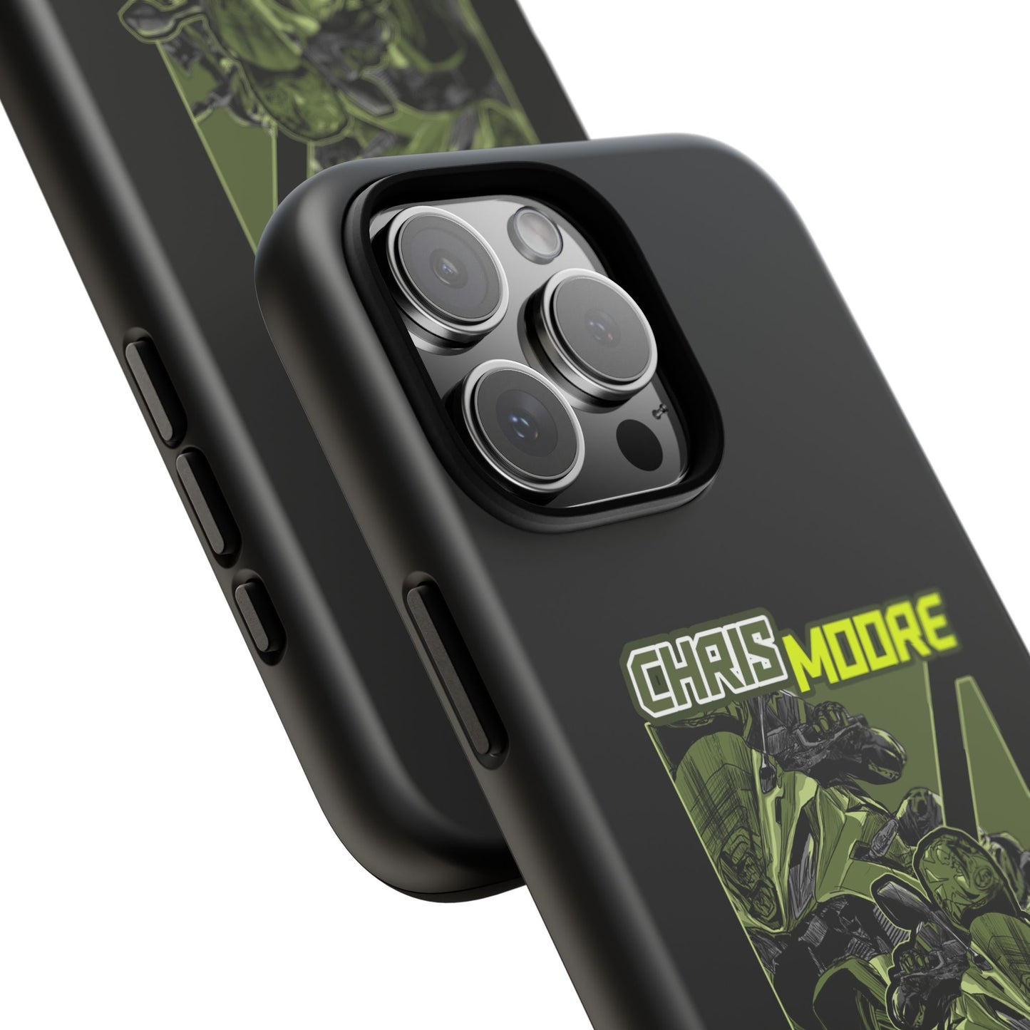 Green Chris Moore Phone Case