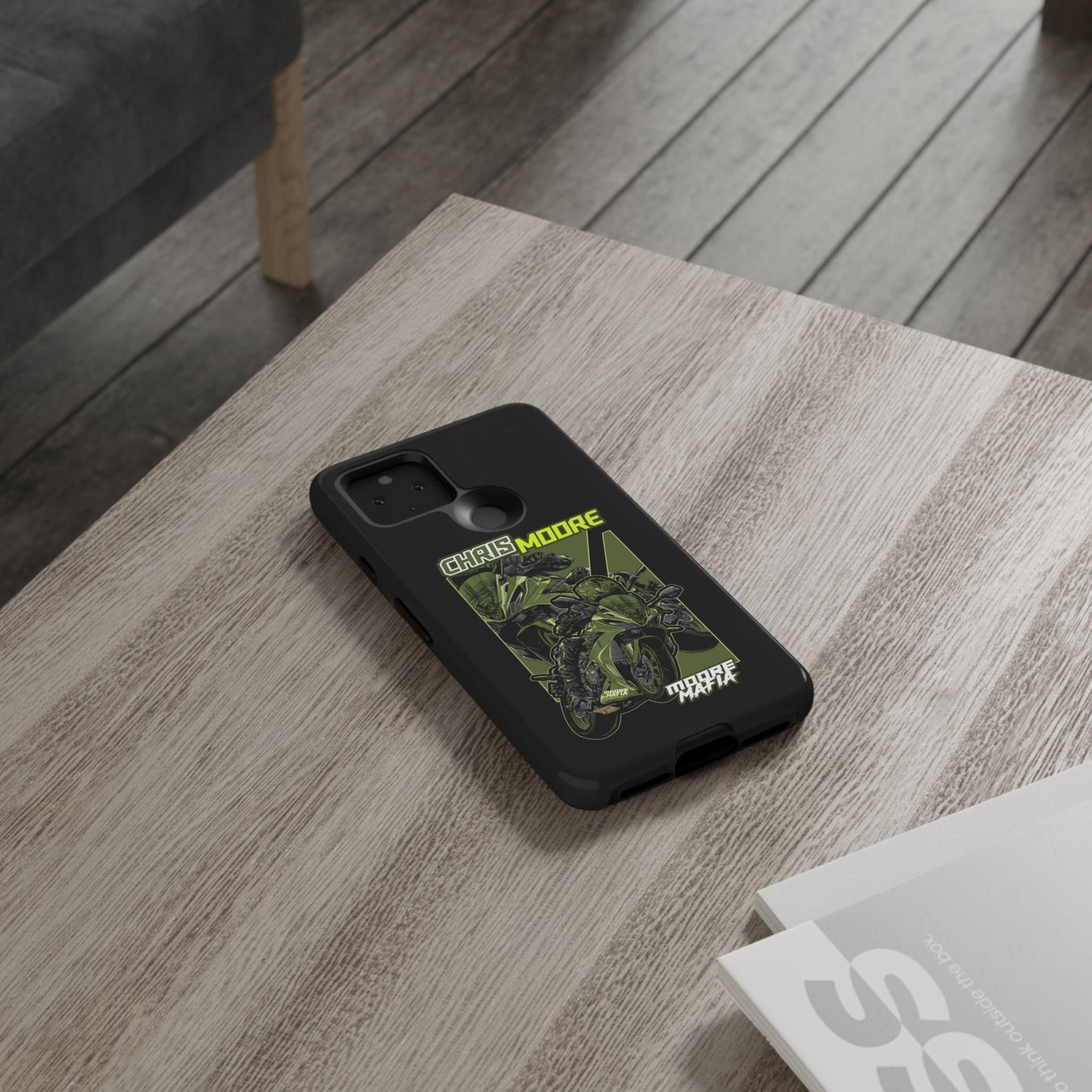 Green Chris Moore Phone Case