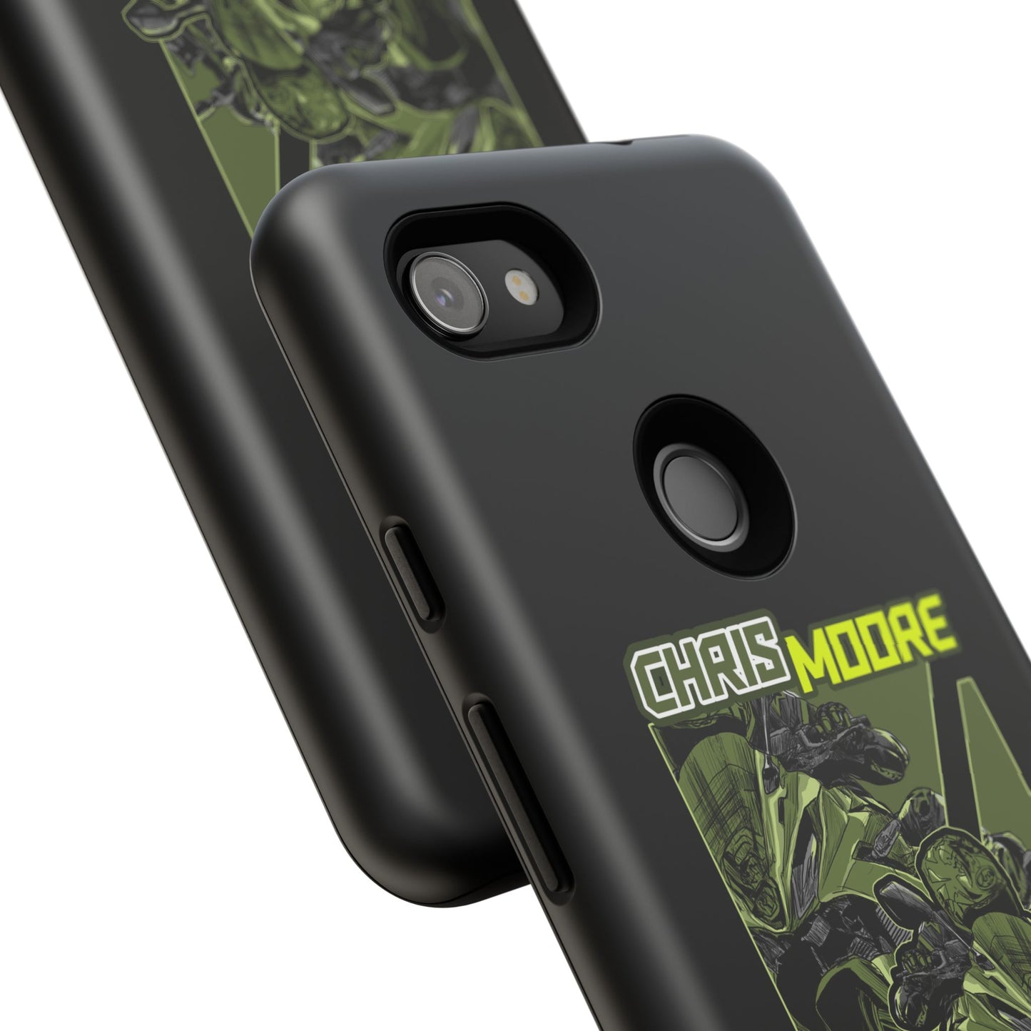 Green Chris Moore Phone Case