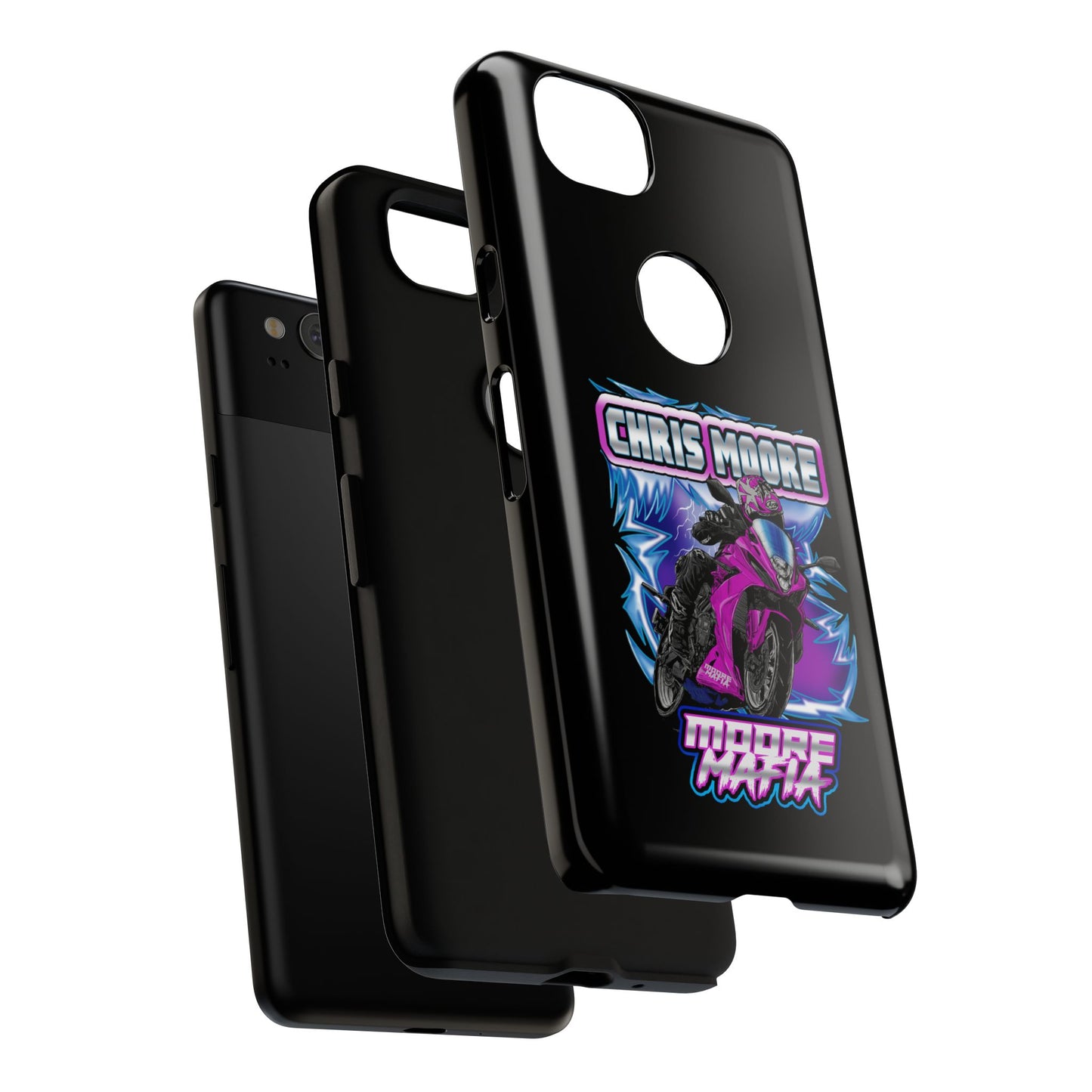 Purple Lightning Phone Case