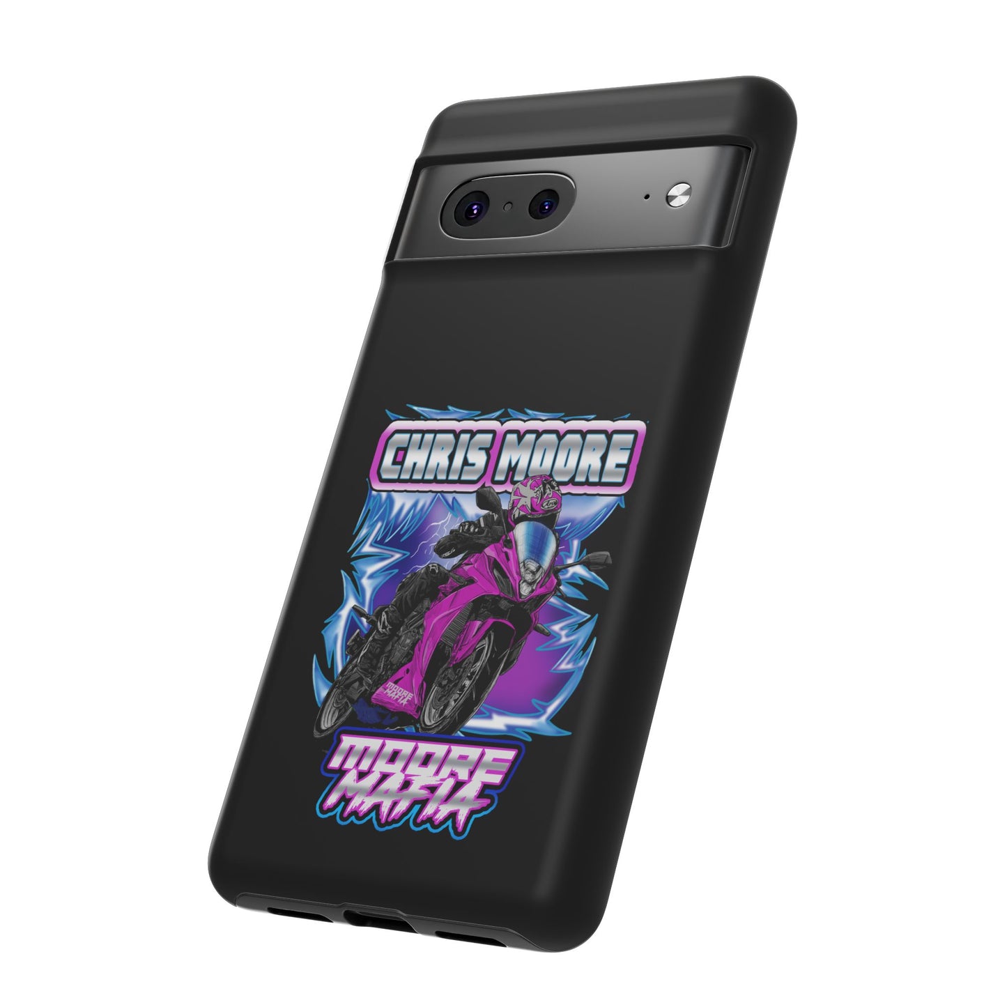 Purple Lightning Phone Case