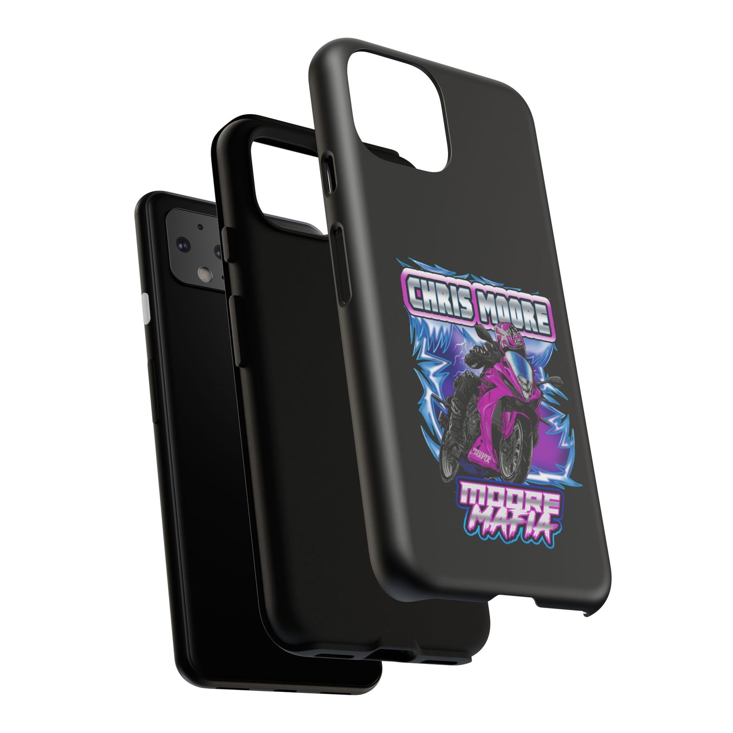 Purple Lightning Phone Case