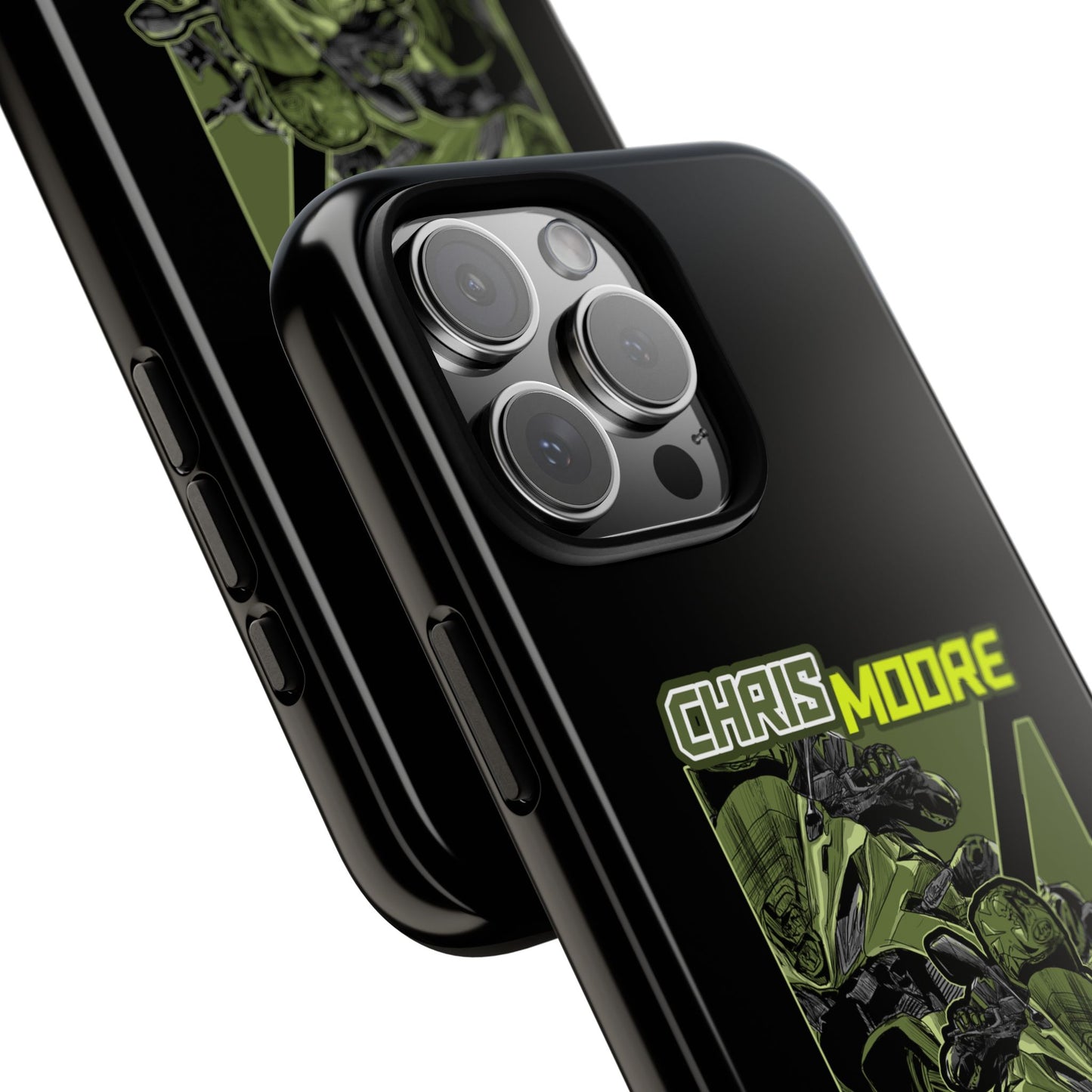 Green Chris Moore Phone Case