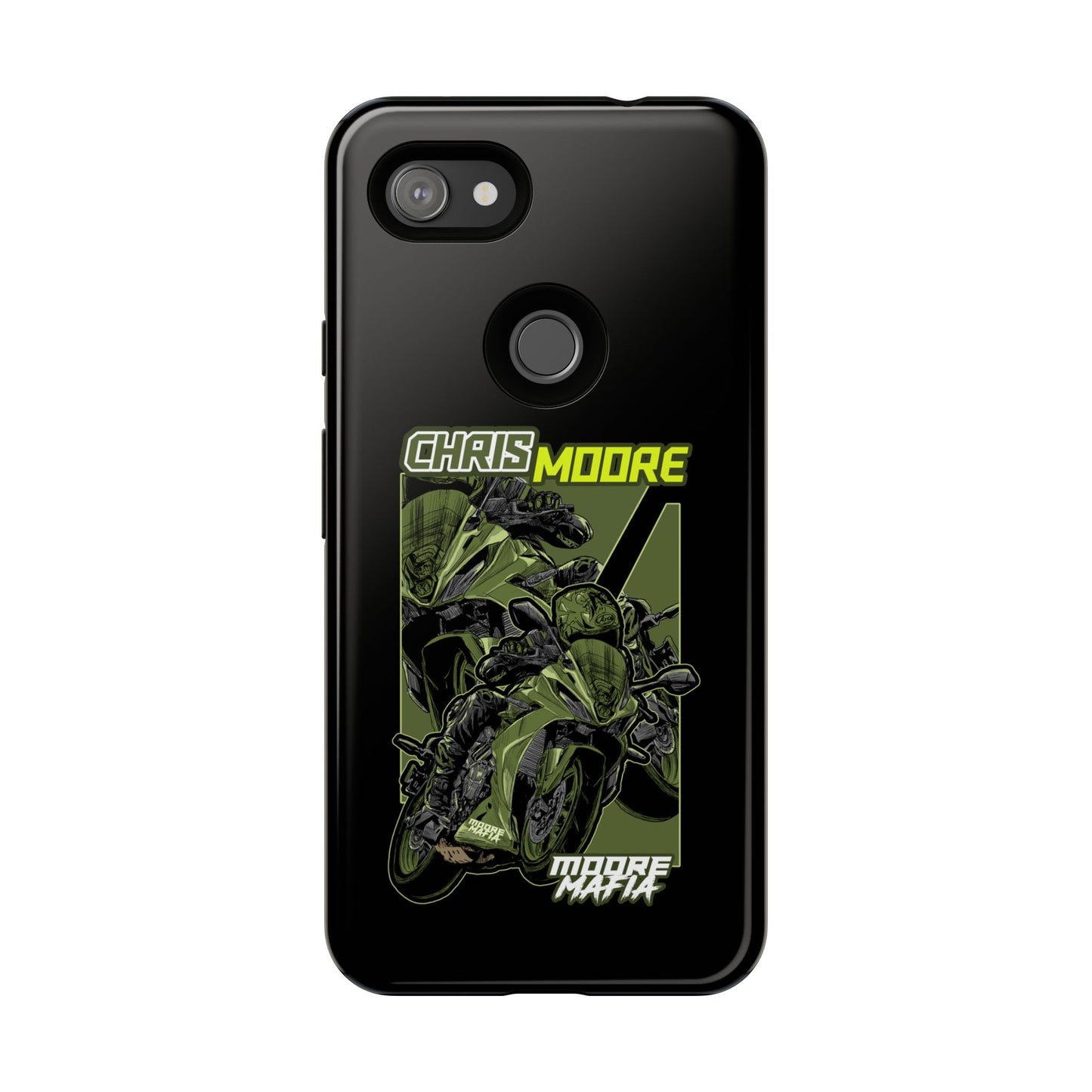 Green Chris Moore Phone Case