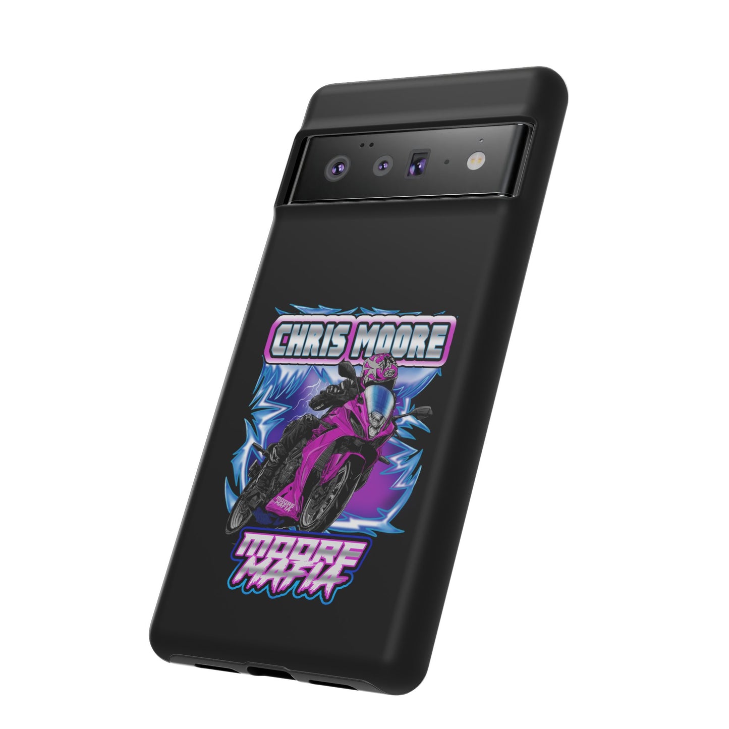 Purple Lightning Phone Case