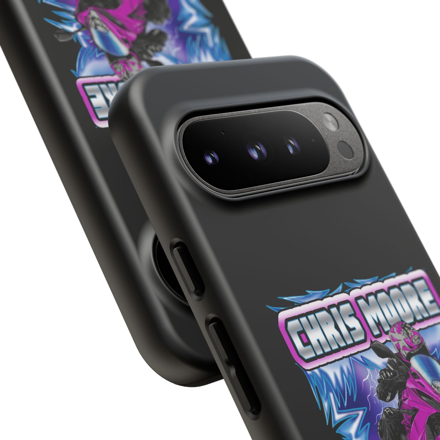 Purple Lightning Phone Case