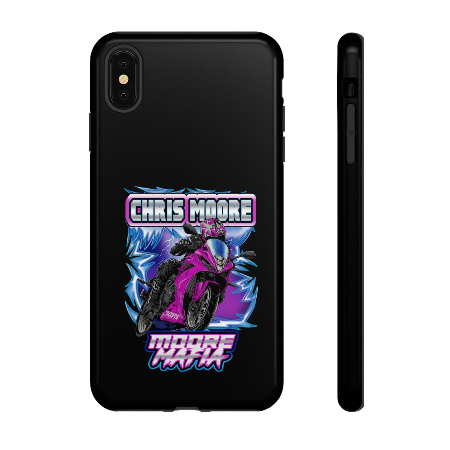 Purple Lightning Phone Case