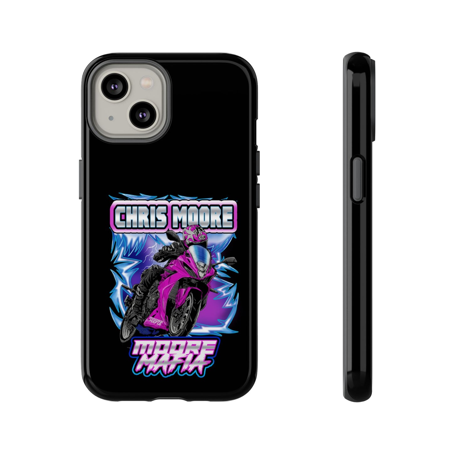 Purple Lightning Phone Case