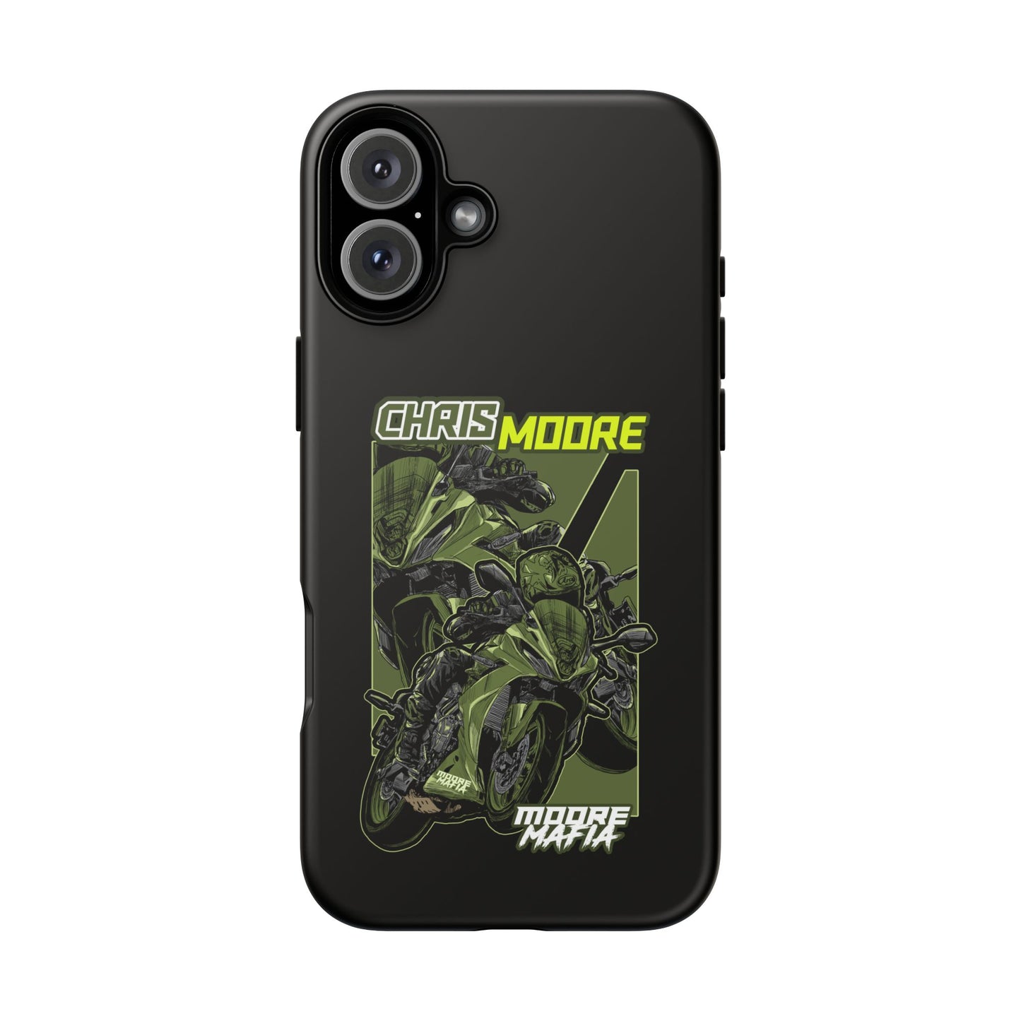 Green Chris Moore Phone Case