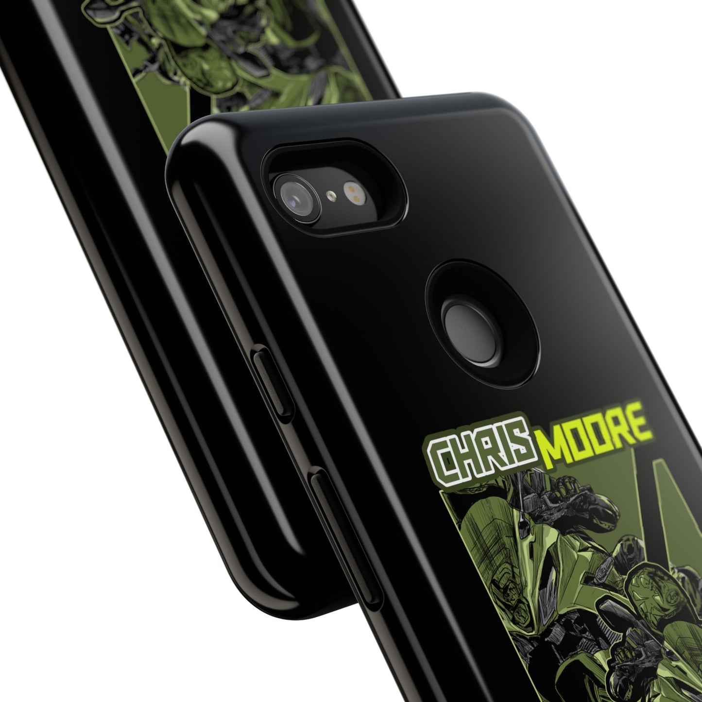 Green Chris Moore Phone Case