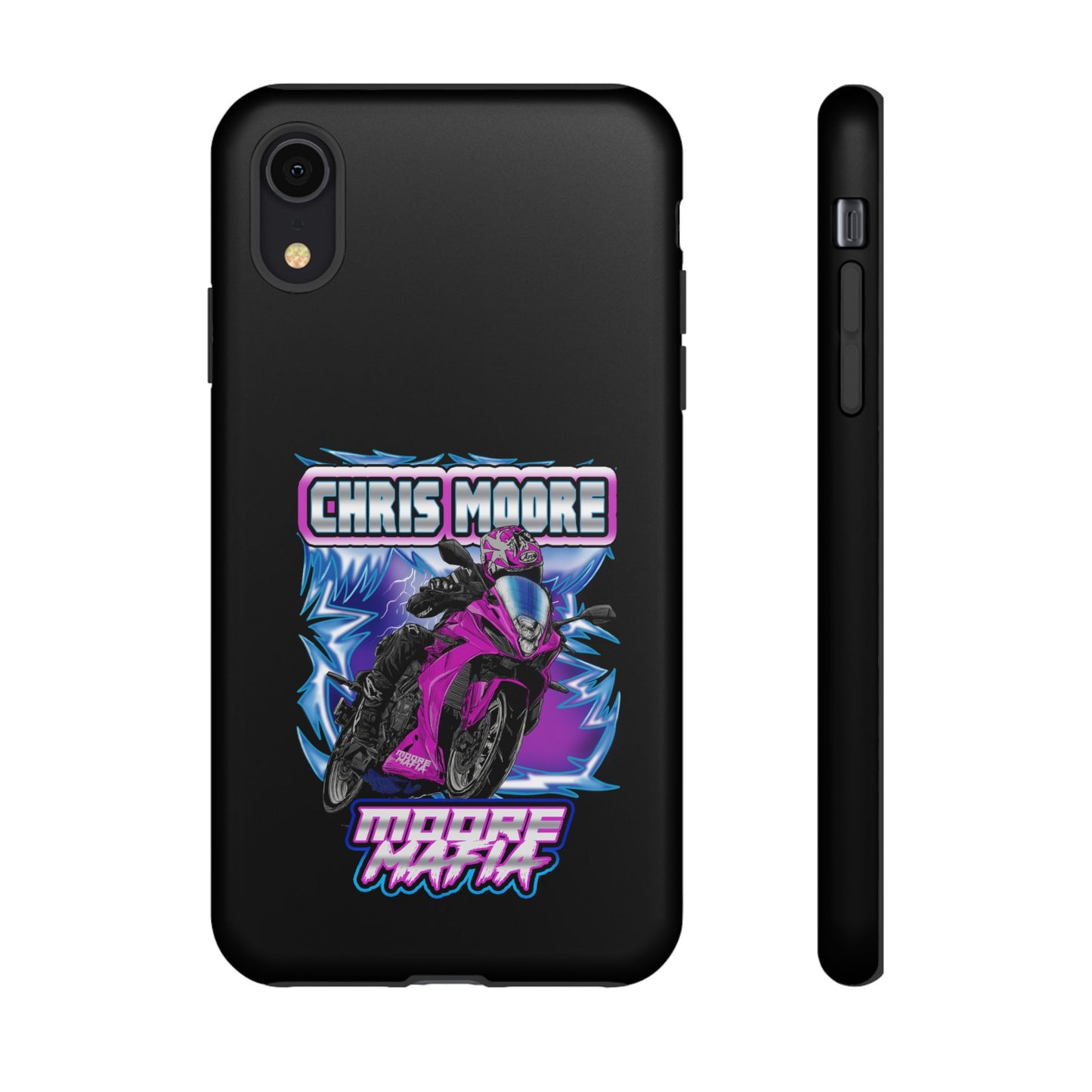 Purple Lightning Phone Case