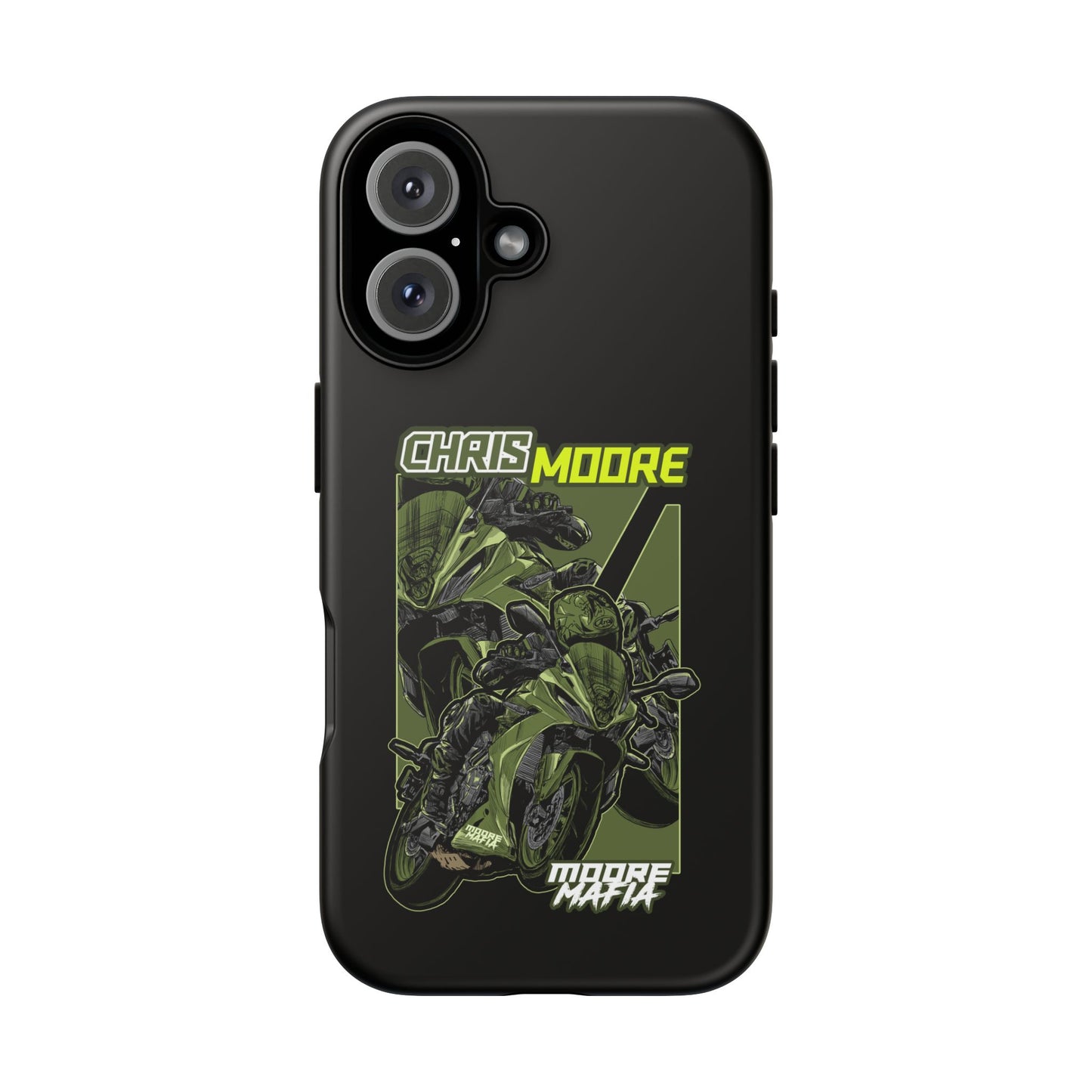 Green Chris Moore Phone Case