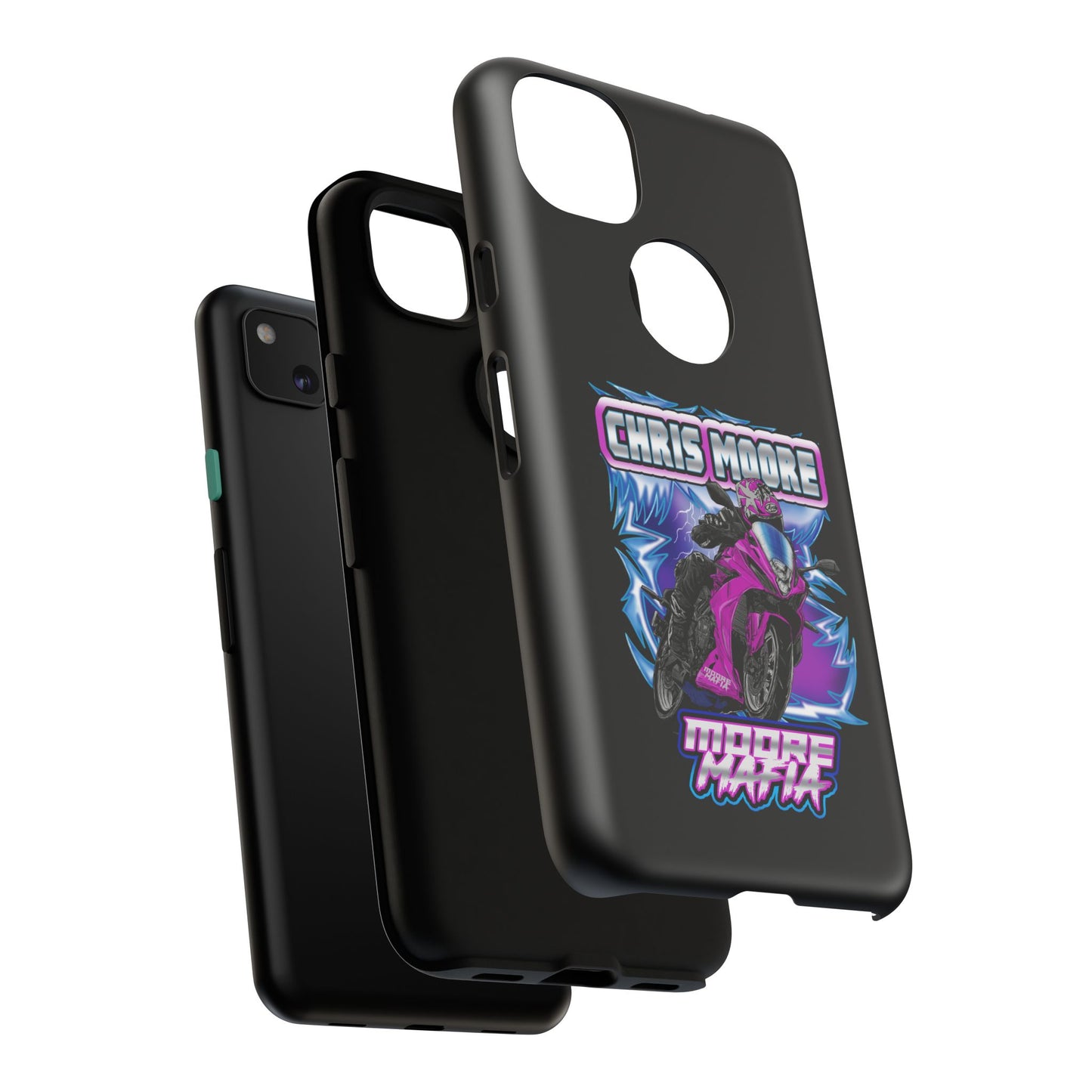 Purple Lightning Phone Case