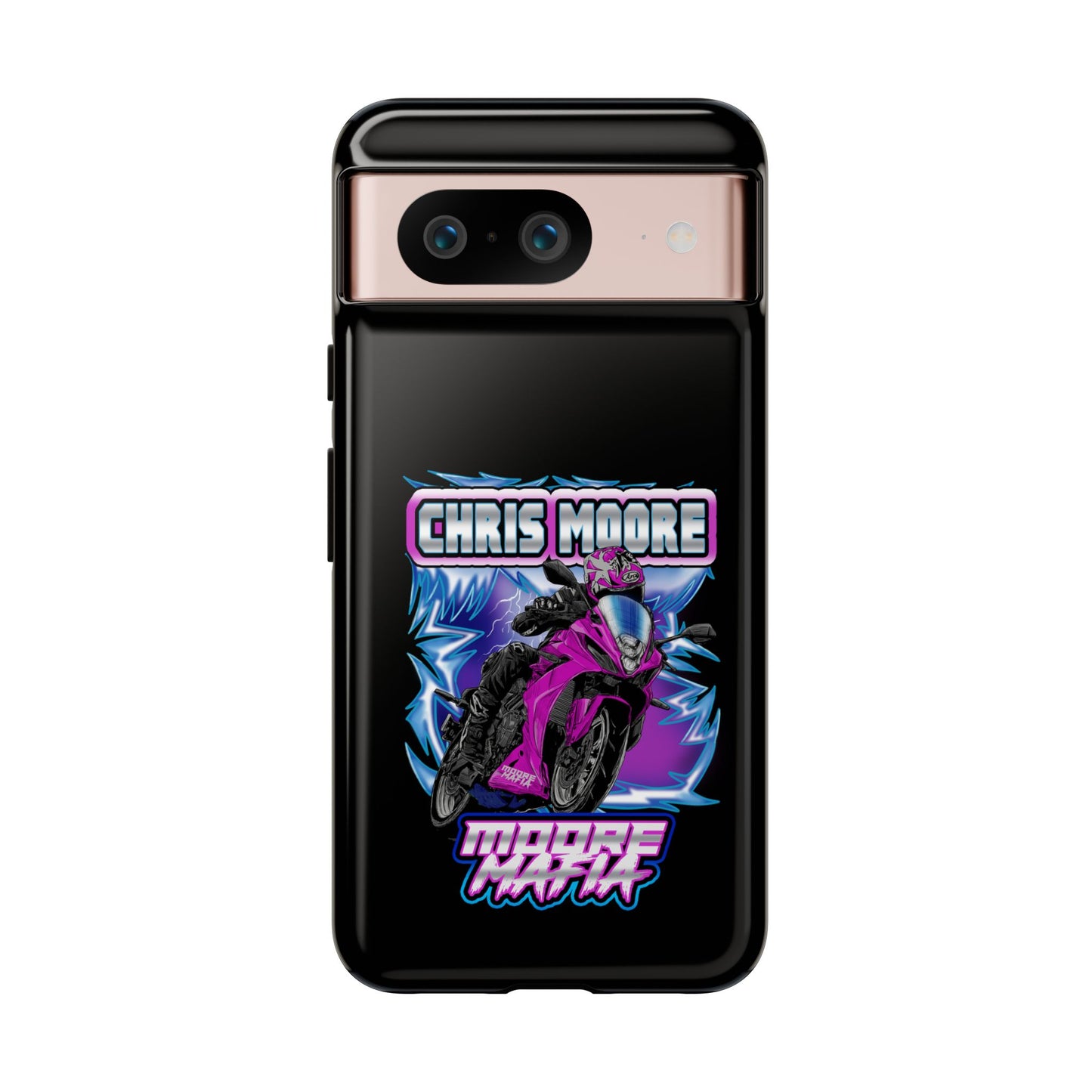 Purple Lightning Phone Case