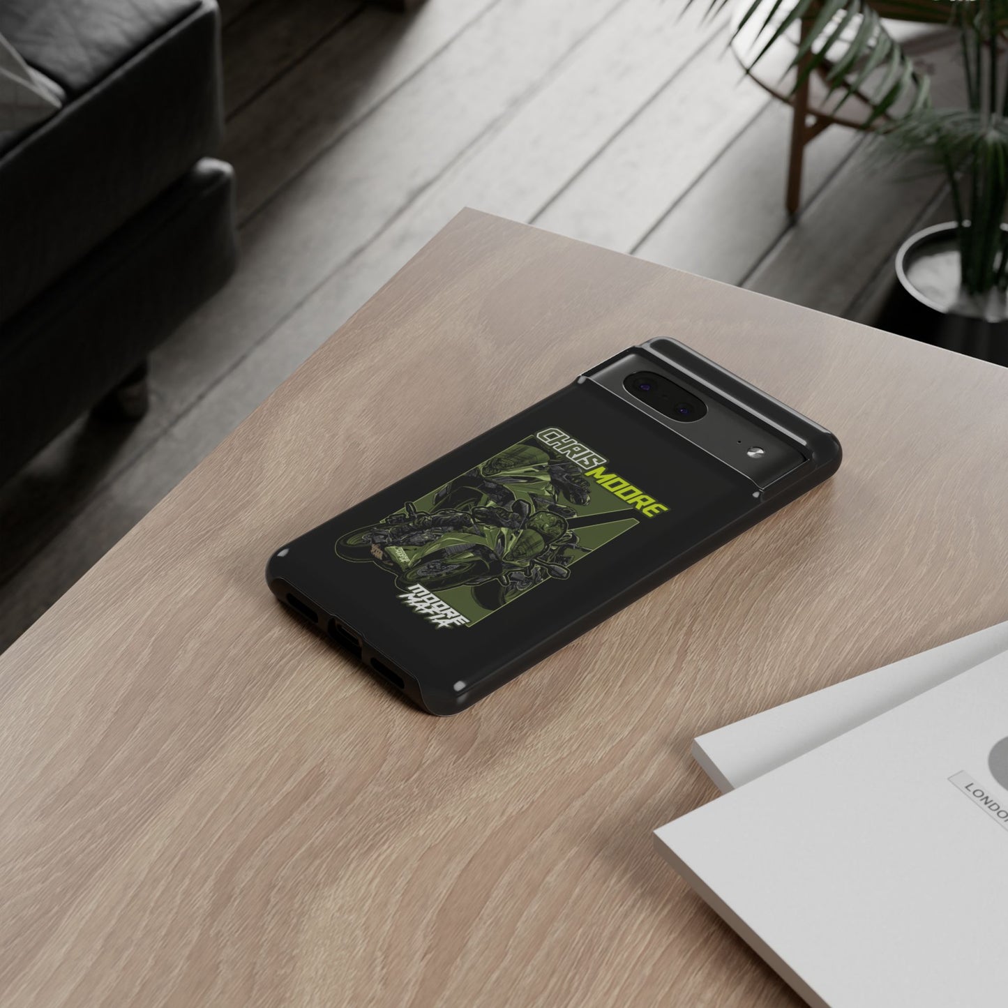 Green Chris Moore Phone Case