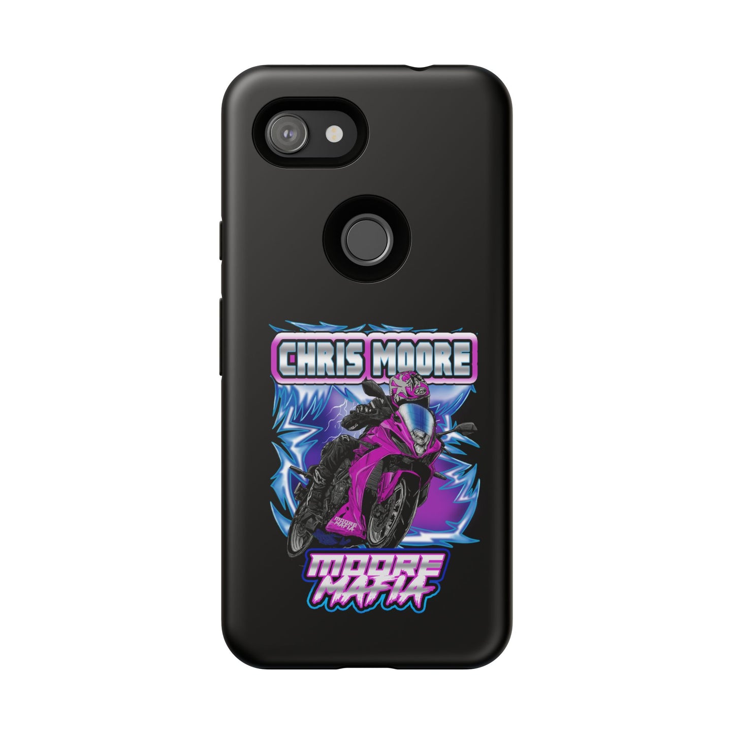 Purple Lightning Phone Case