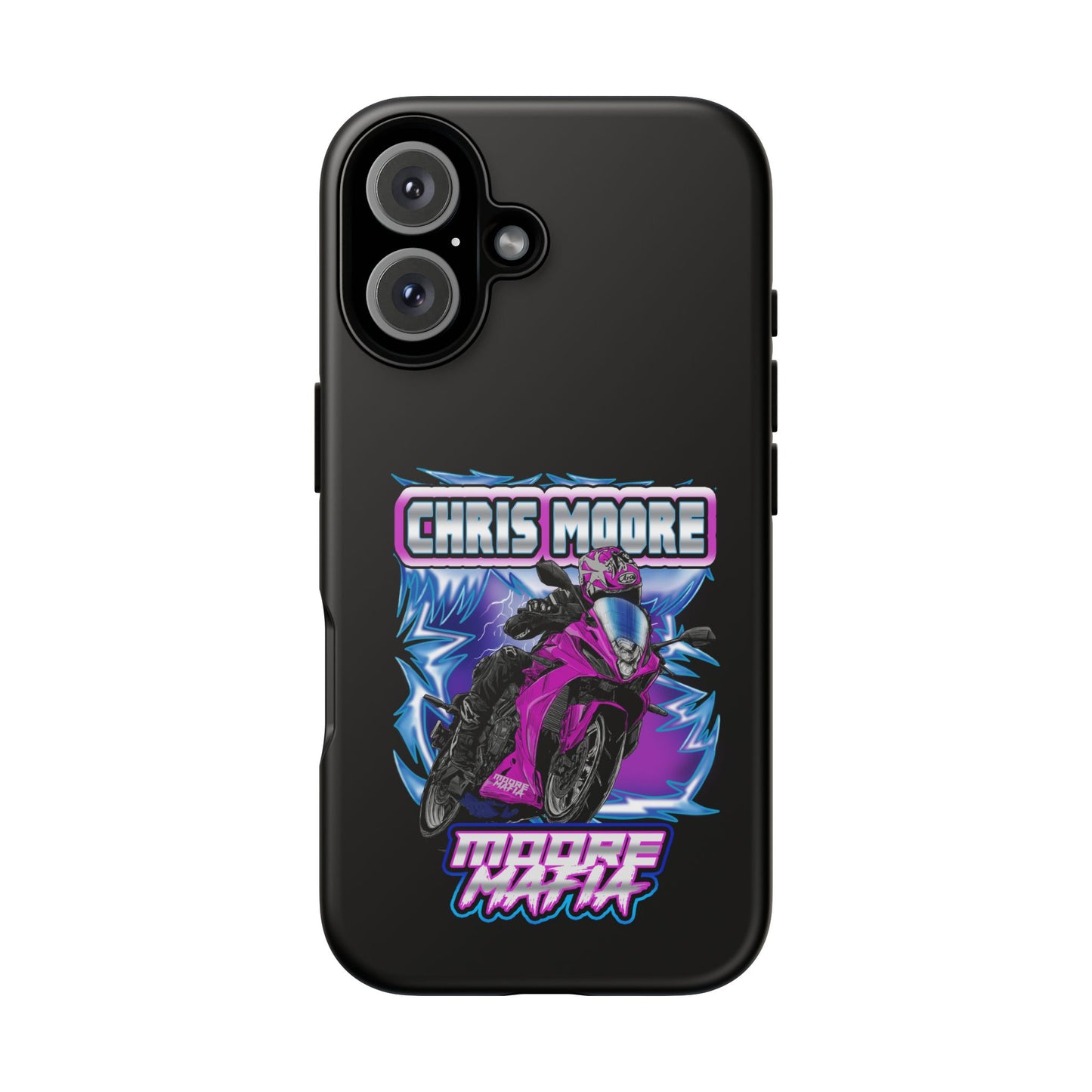 Purple Lightning Phone Case