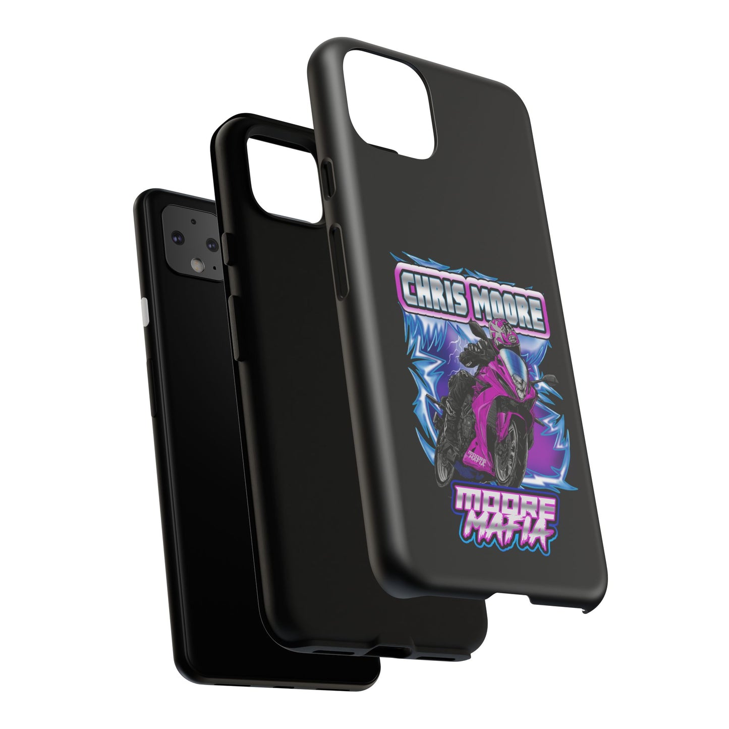 Purple Lightning Phone Case