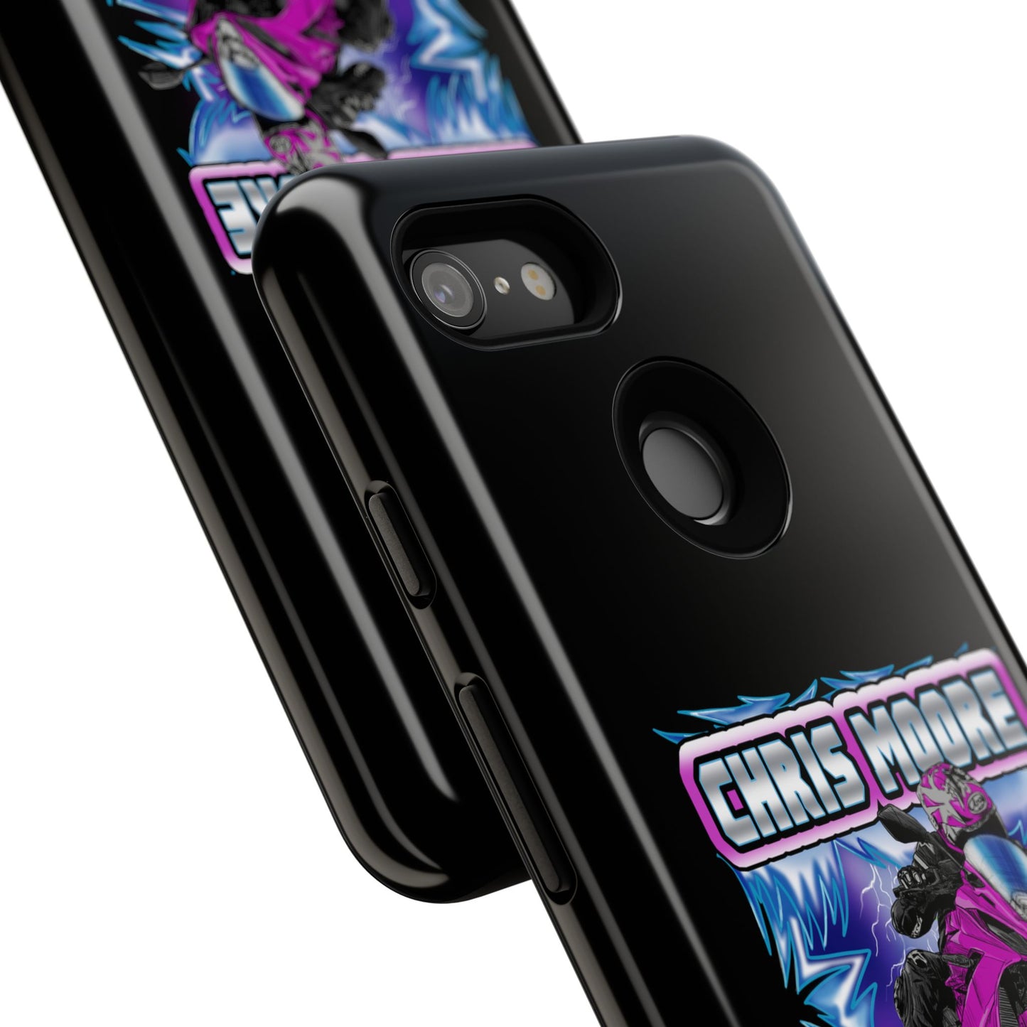Purple Lightning Phone Case