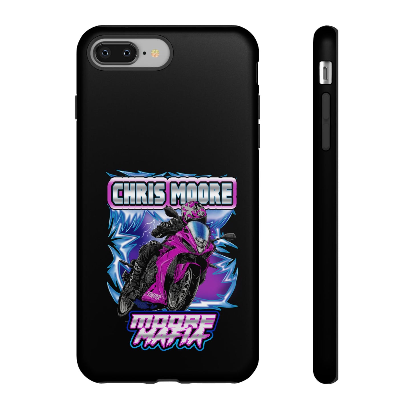 Purple Lightning Phone Case