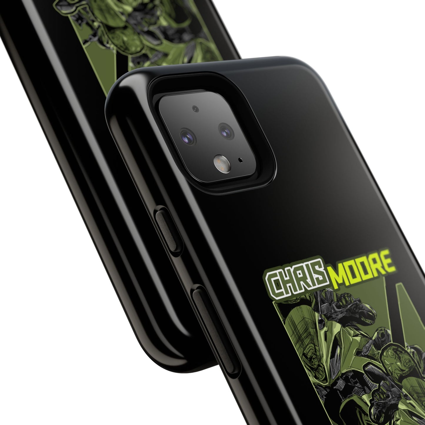 Green Chris Moore Phone Case